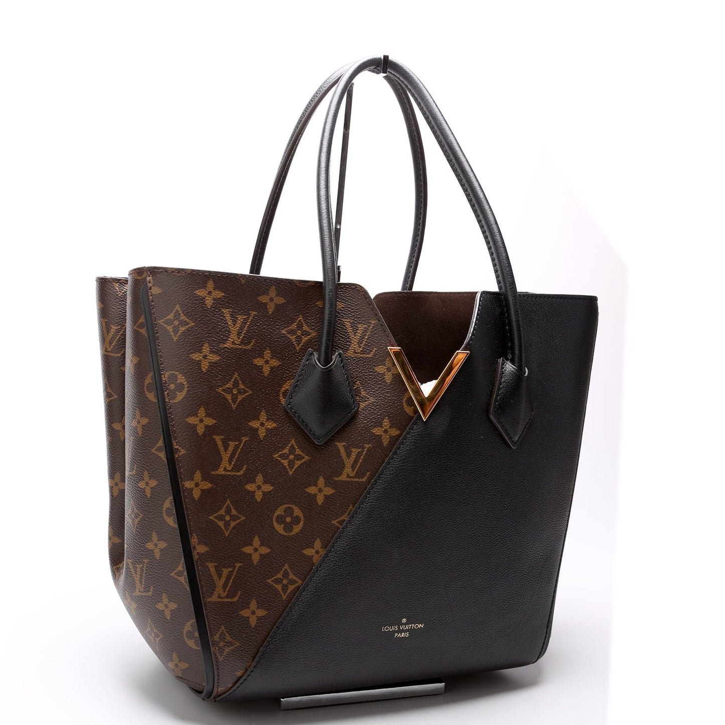 Louis Vuitton Kimono MM Monogram Leather Black Handbag