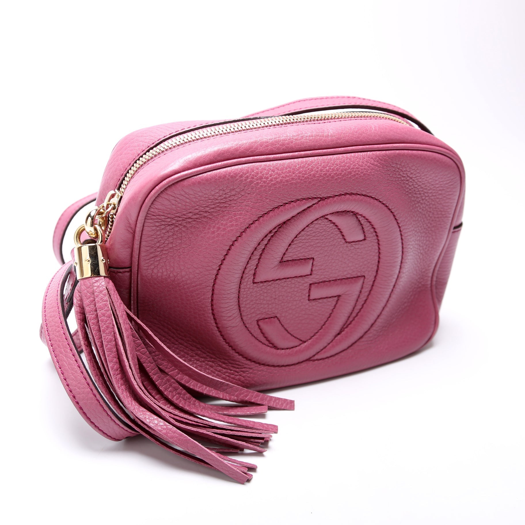 Gucci Soho Disco Berry Crossbody Bag