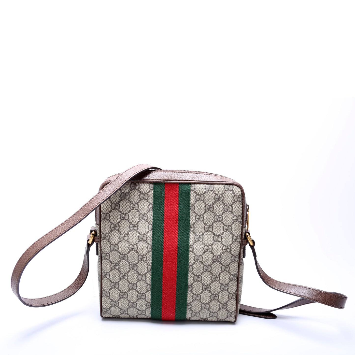 Gucci Ophidia Messenger Brown Messenger Bag