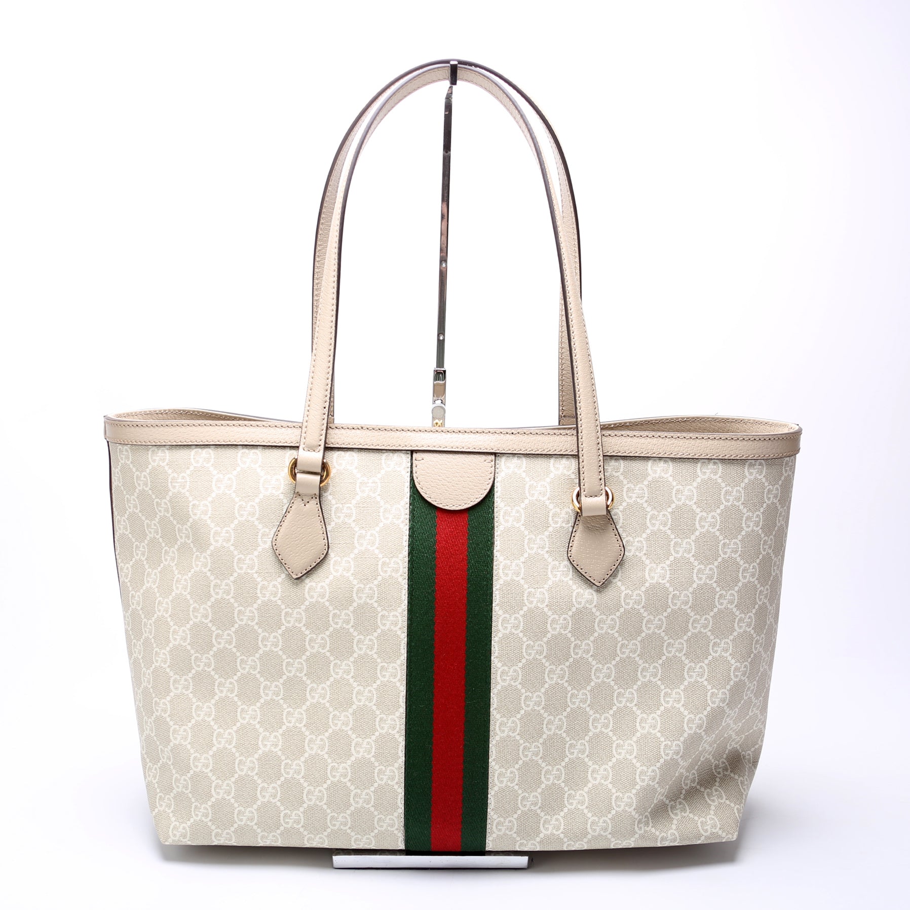 Gucci Ophidia Cream Tote Bag