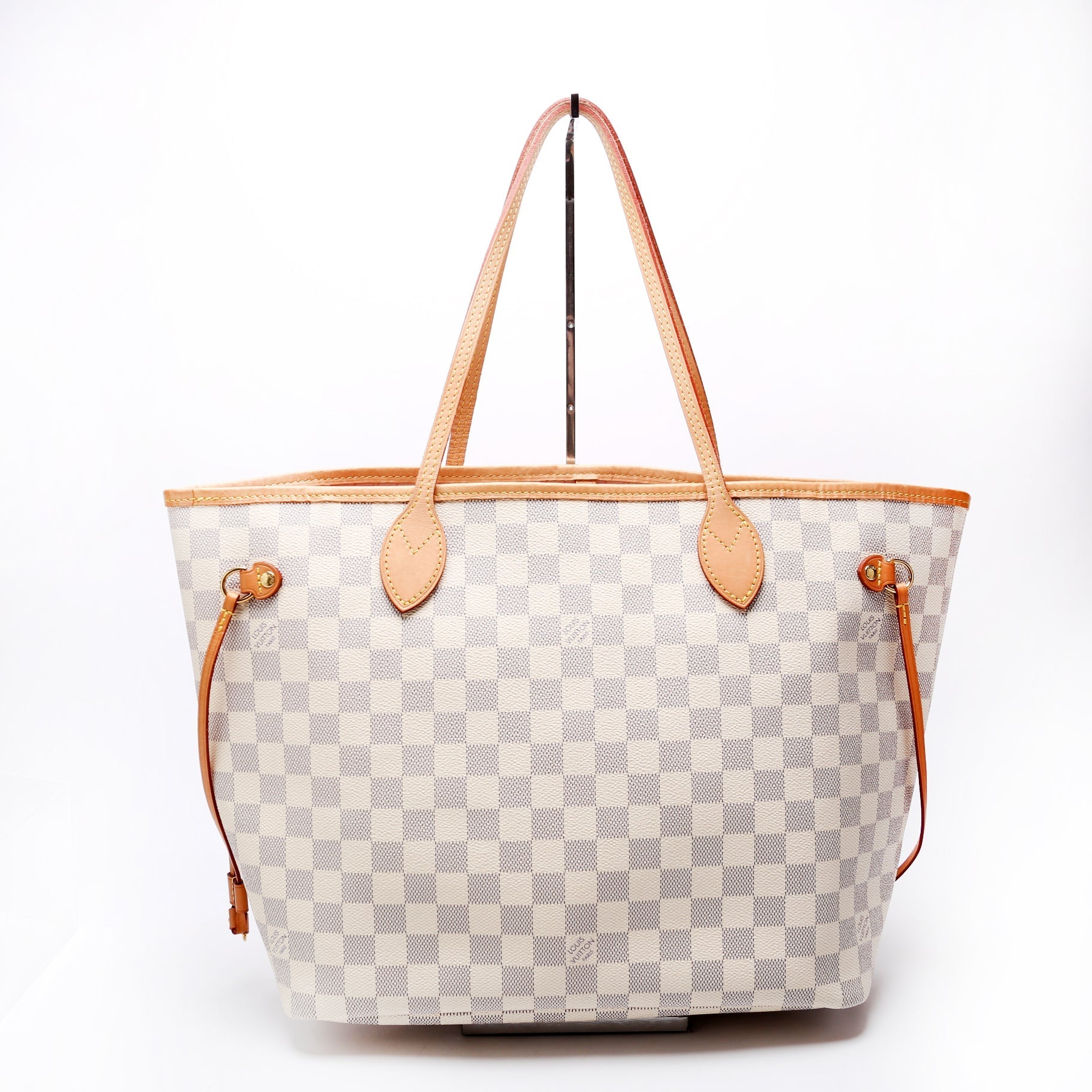 Louis Vuitton Neverfull MM Azur Damier Wallet Case Azur 5