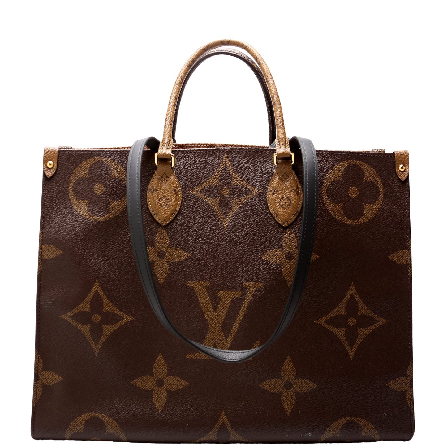 Louis Vuitton ONTHEGO GM Reverse Monogram Handbag Monogram 13
