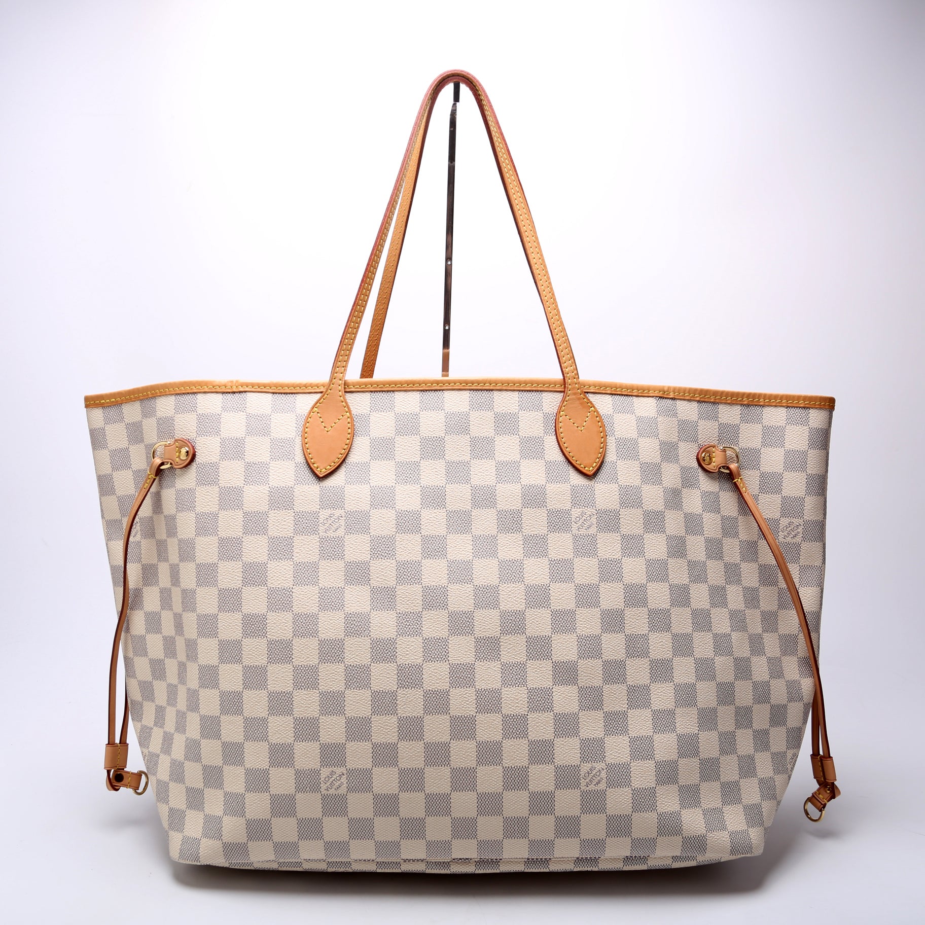 Louis Vuitton Neverfull GM Azur Damier Wallet Case