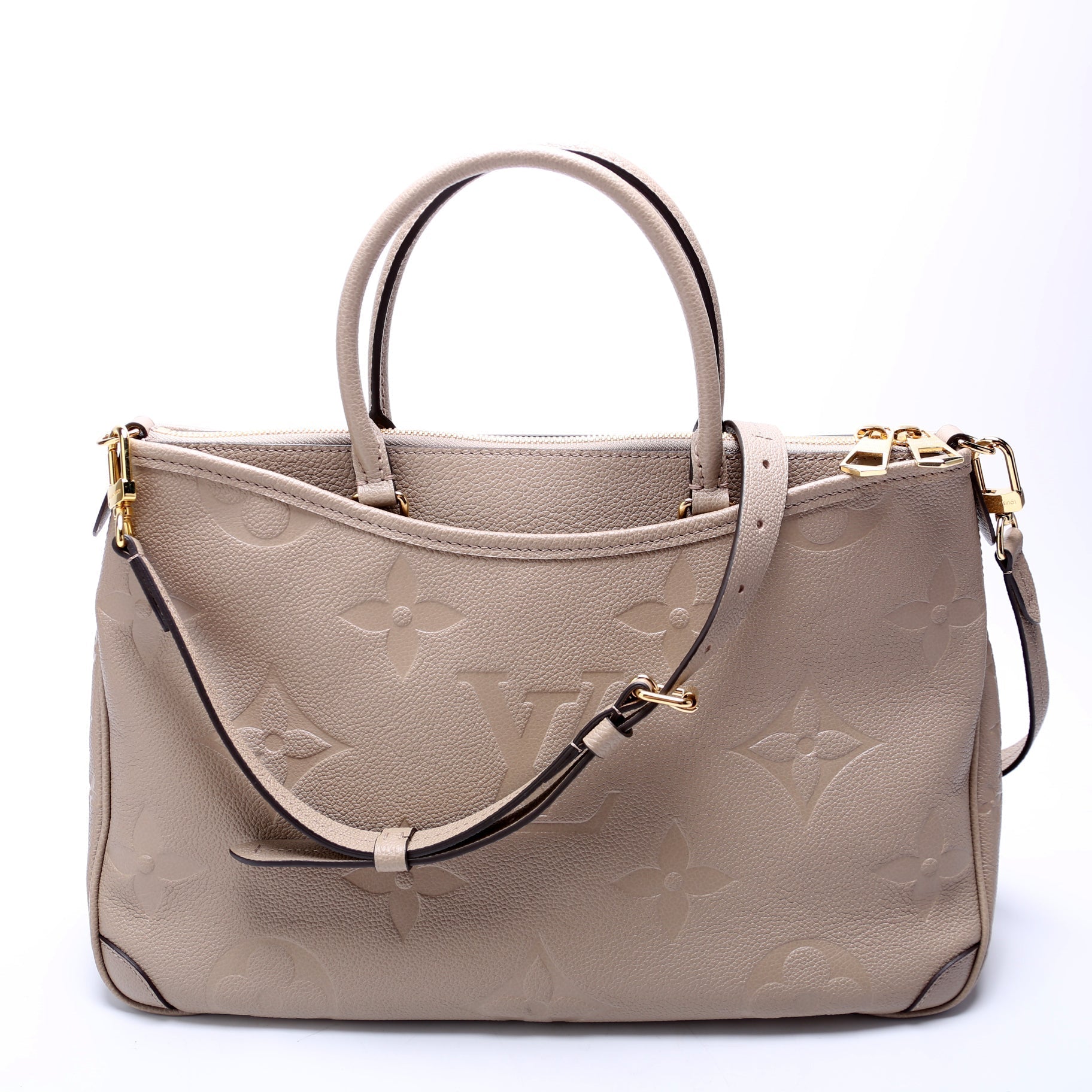 Louis Vuitton Trianon NM Giant Turtledove MM Empreinte Handbag