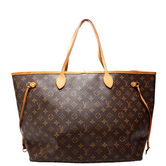 Louis Vuitton Neverfull GM Monogram Tote Bag Monogram 68