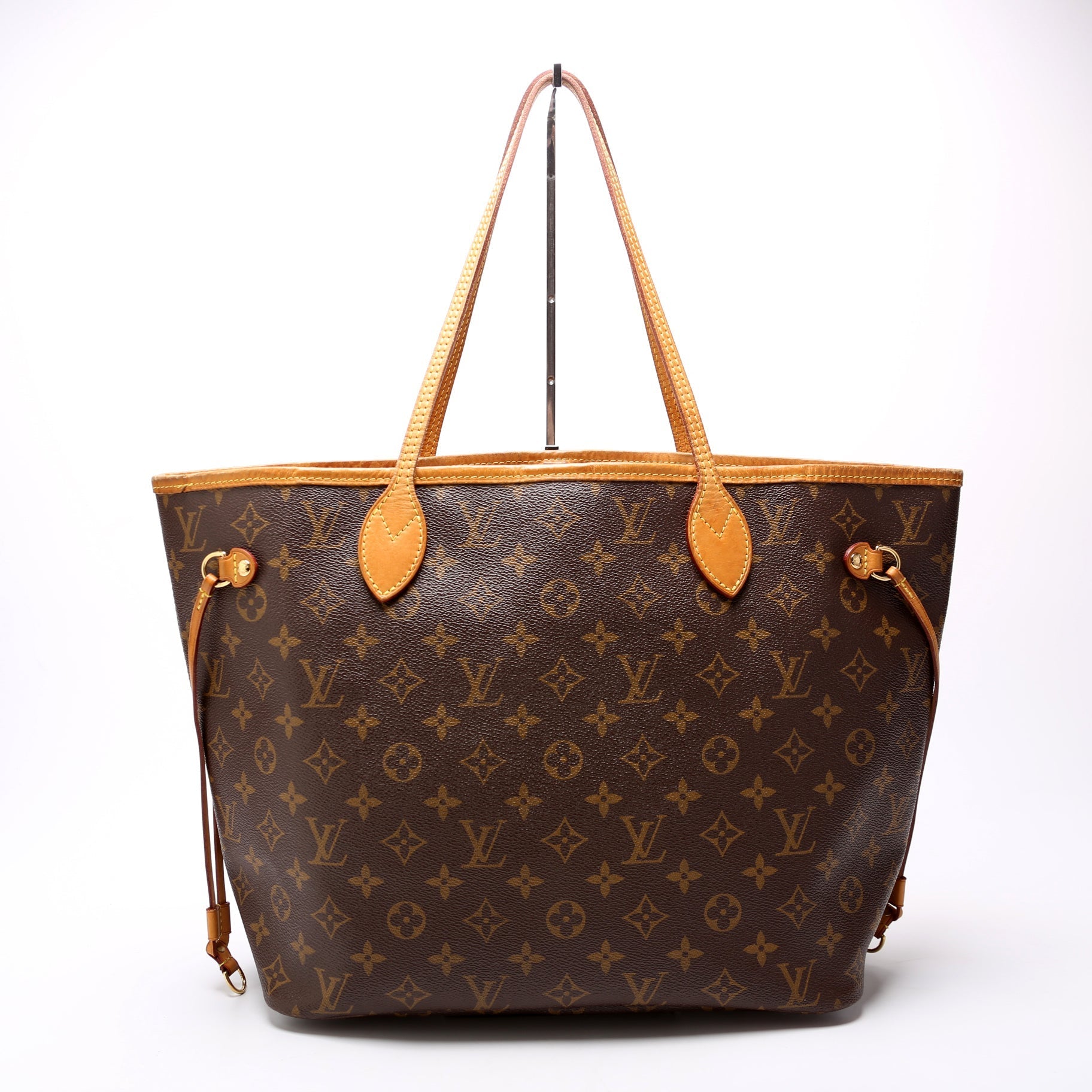 Louis Vuitton Neverfull MM Monogram Yellow Tote Bag