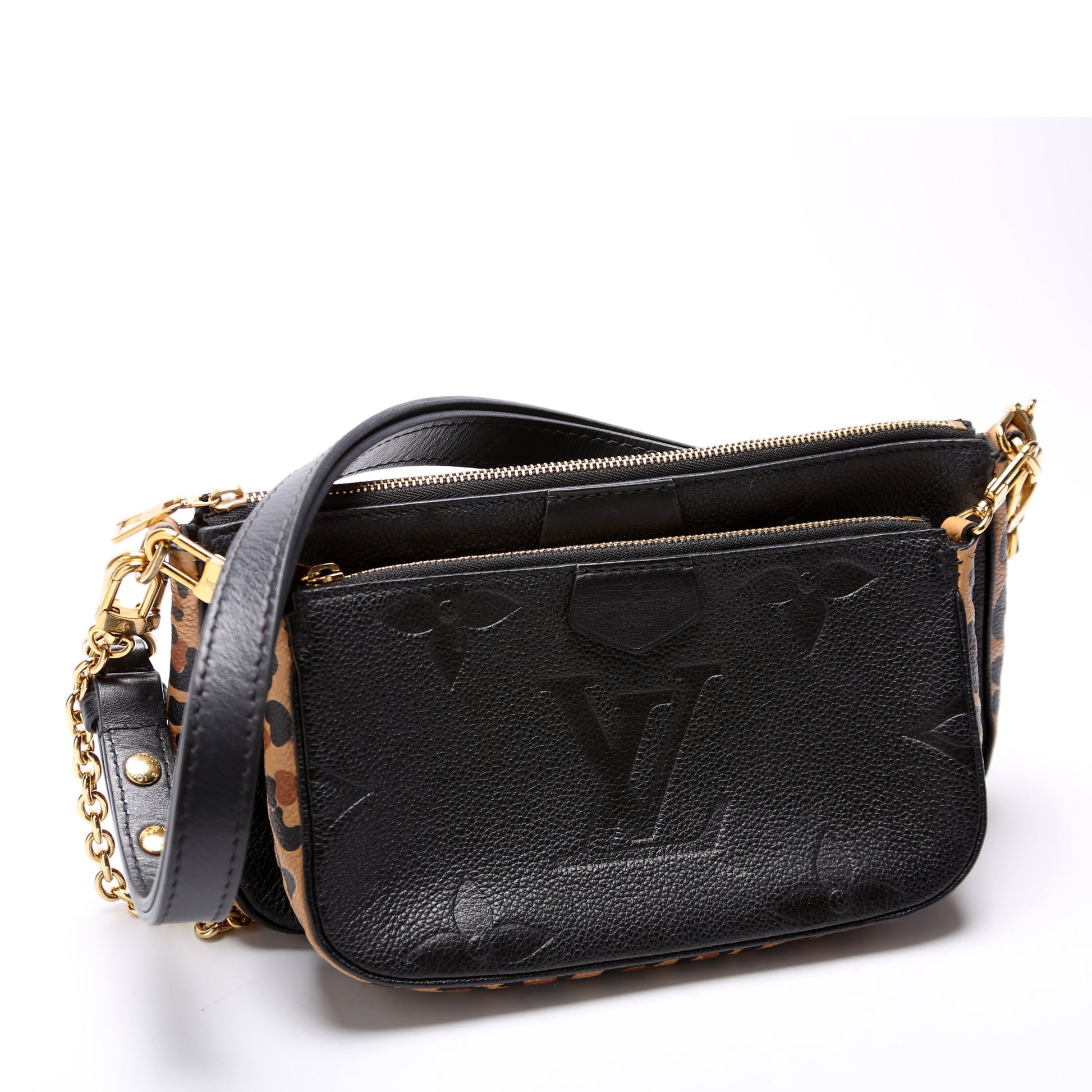 Louis Vuitton Multi Pochette Giant Wild at Empreinte Clutch Bag Heart 1