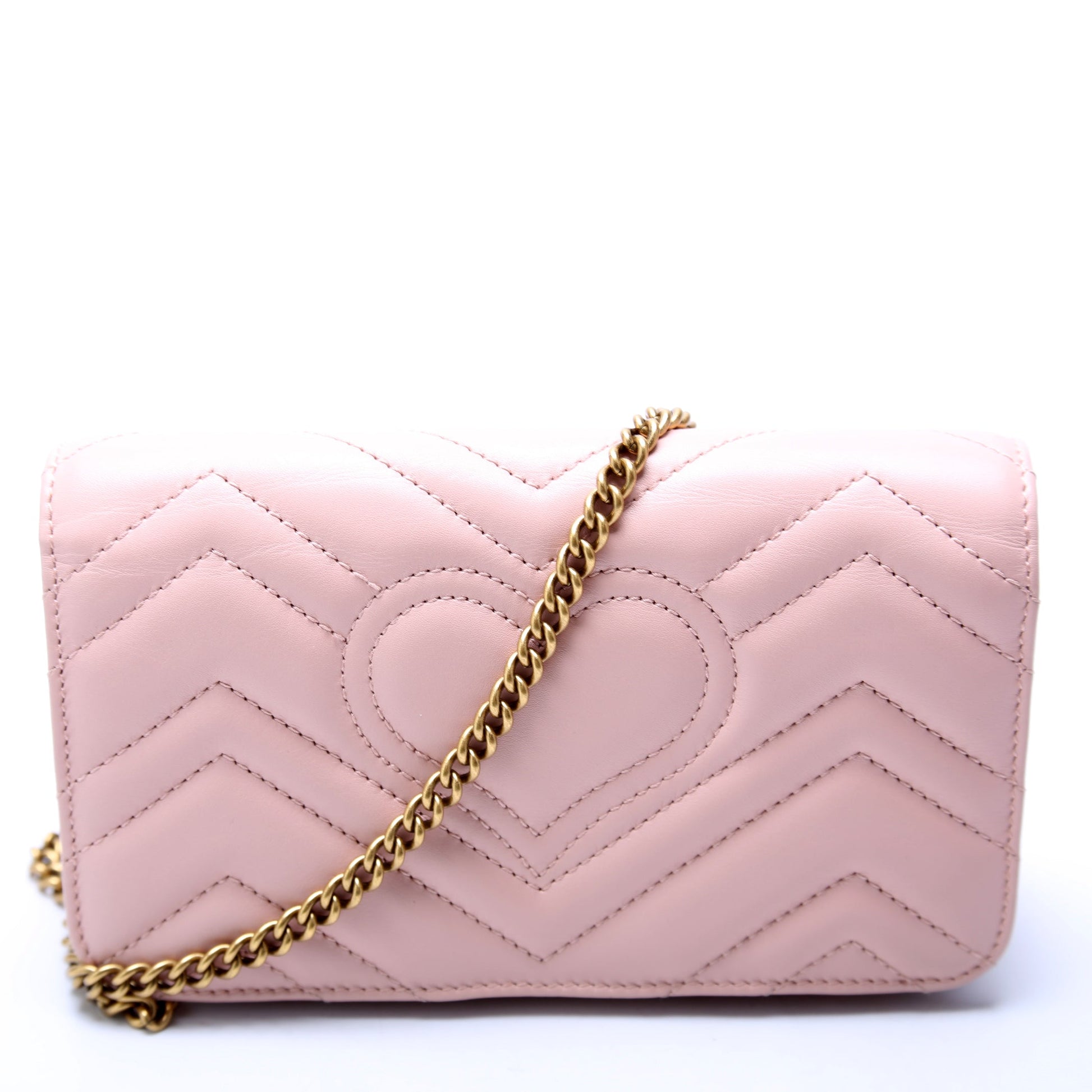 Gucci GG Marmont Pink Mini Travel Bag