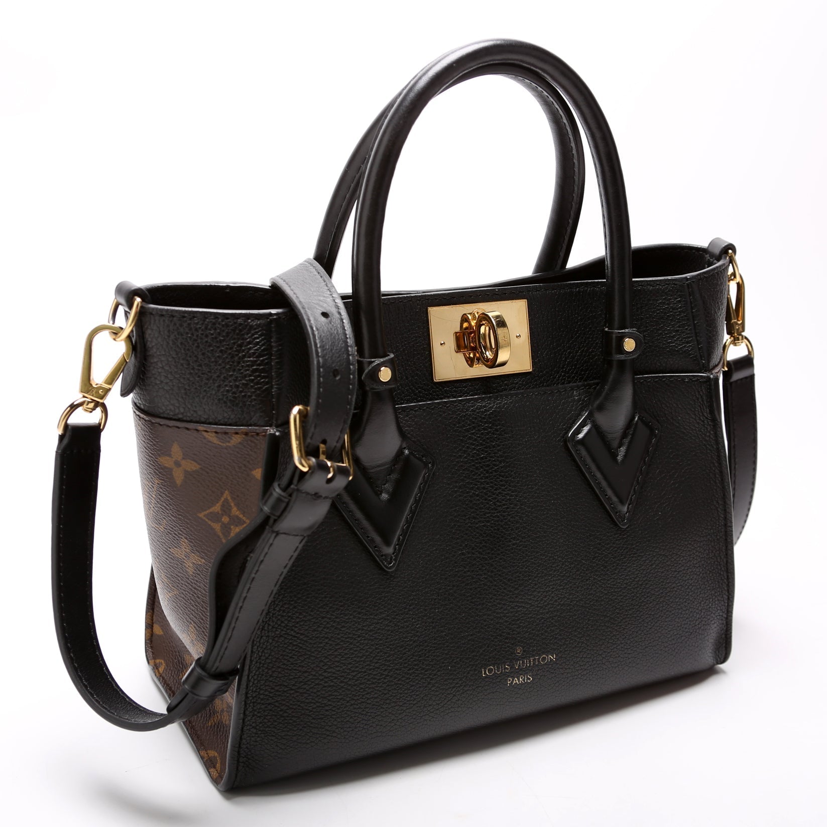 Louis Vuitton On My Side PM Monogram Calfskin Handbag Monogram 3