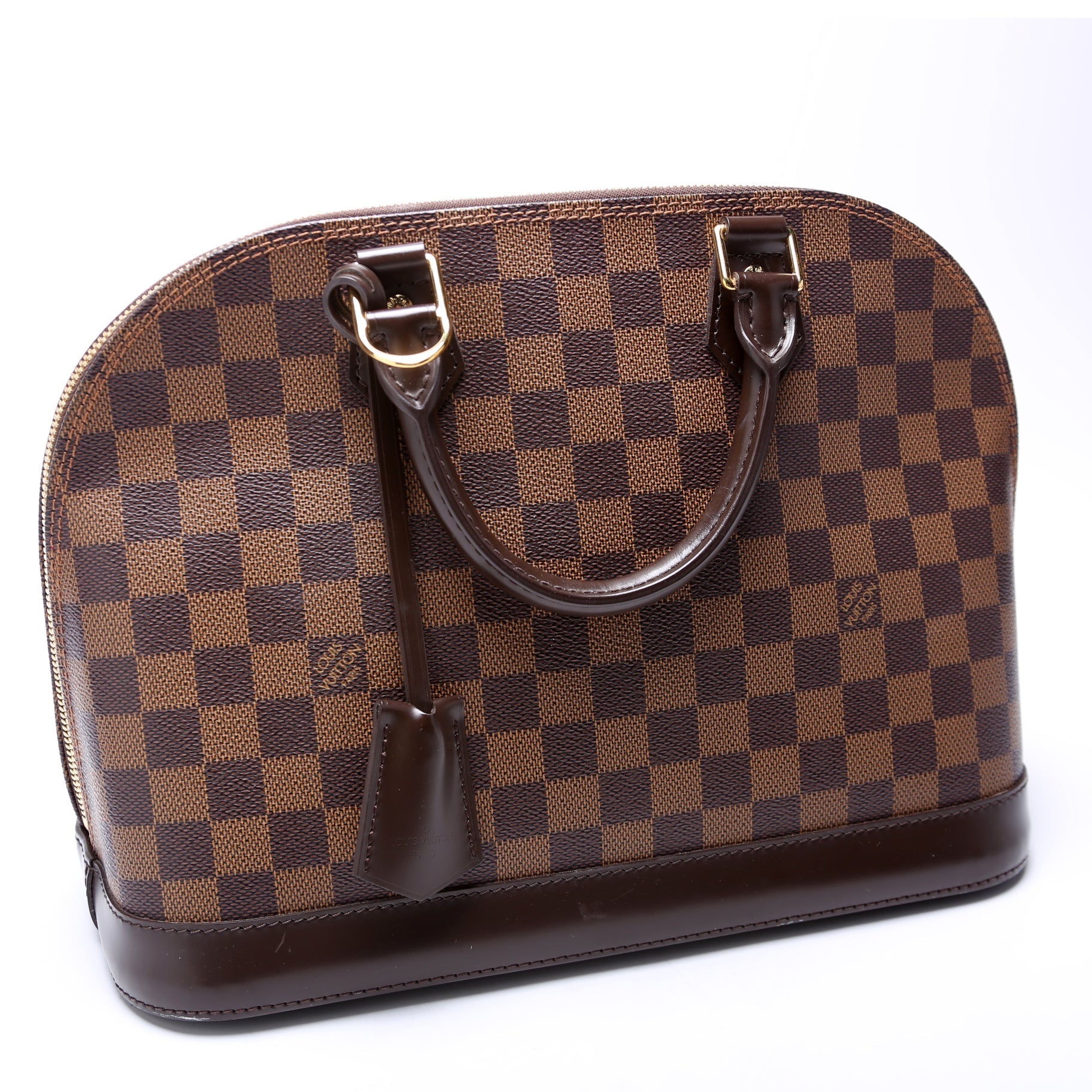 Louis Vuitton Alma PM Ebene Newer Damier Handbag Newer 8