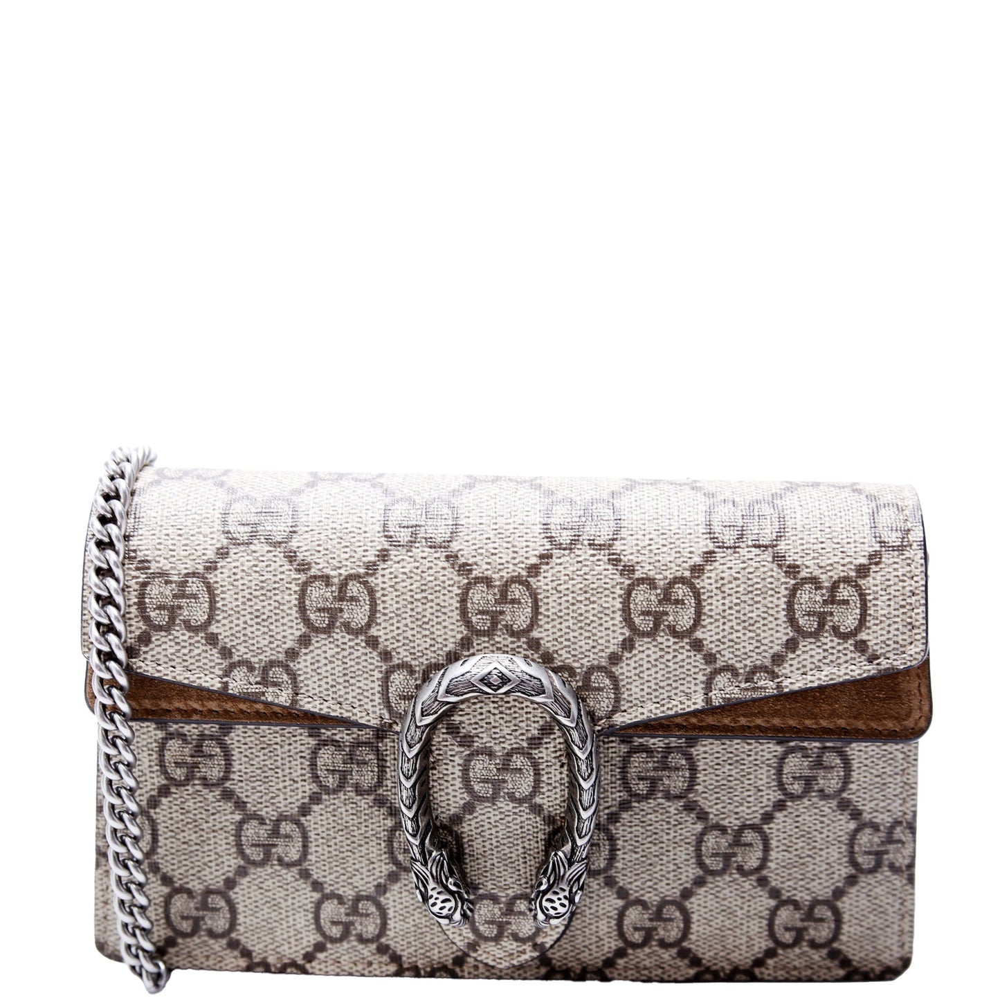 Gucci Dionysus GG Supreme Brown Mini Travel Bag