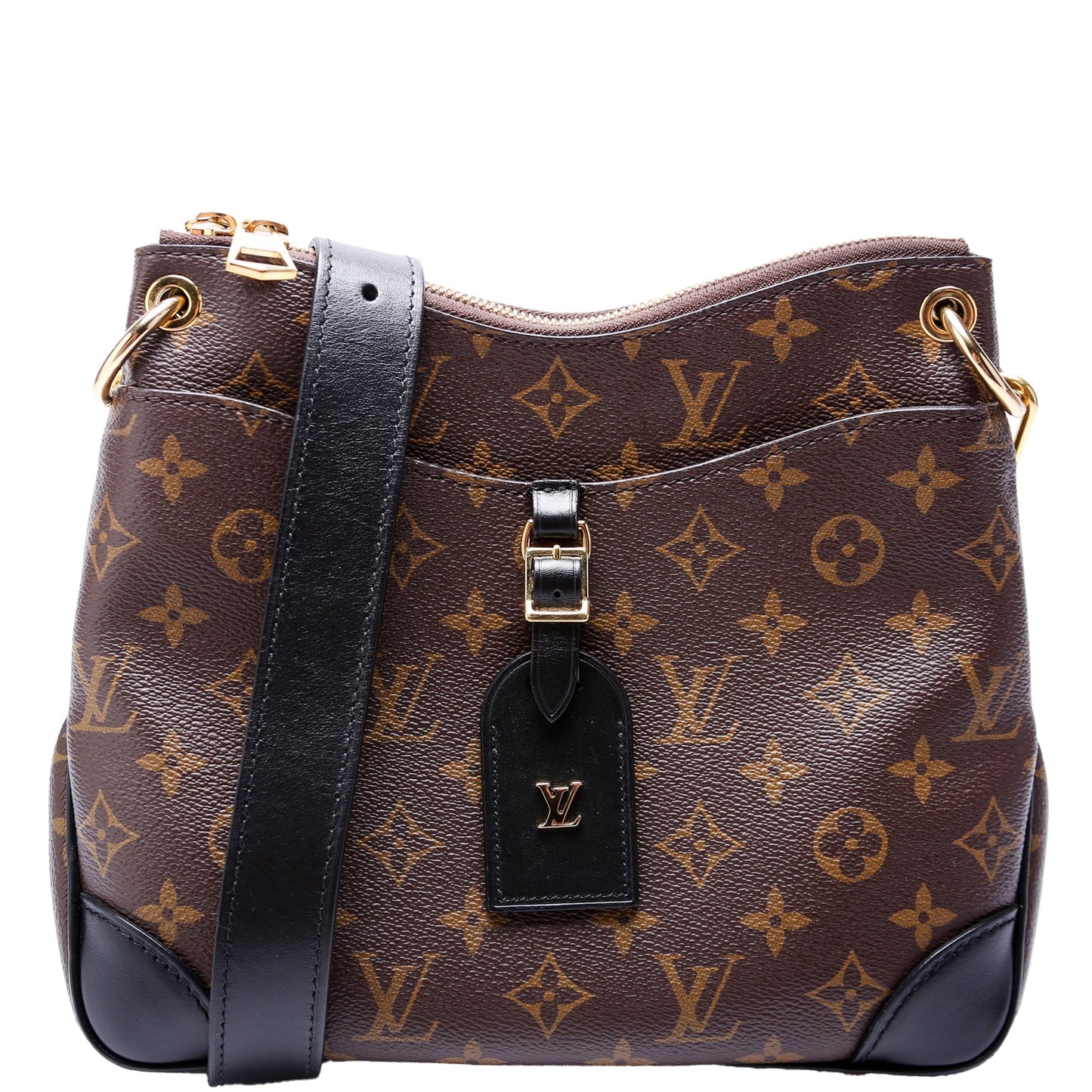 Louis Vuitton Odeon PM NM Monogram Black Handbag Black 1
