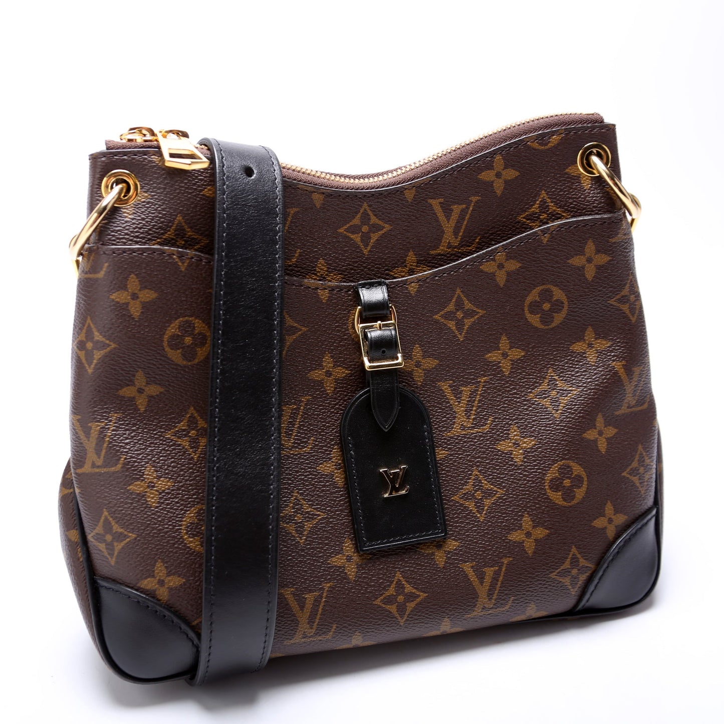 Louis Vuitton Odeon PM NM Monogram Black Handbag Black 1