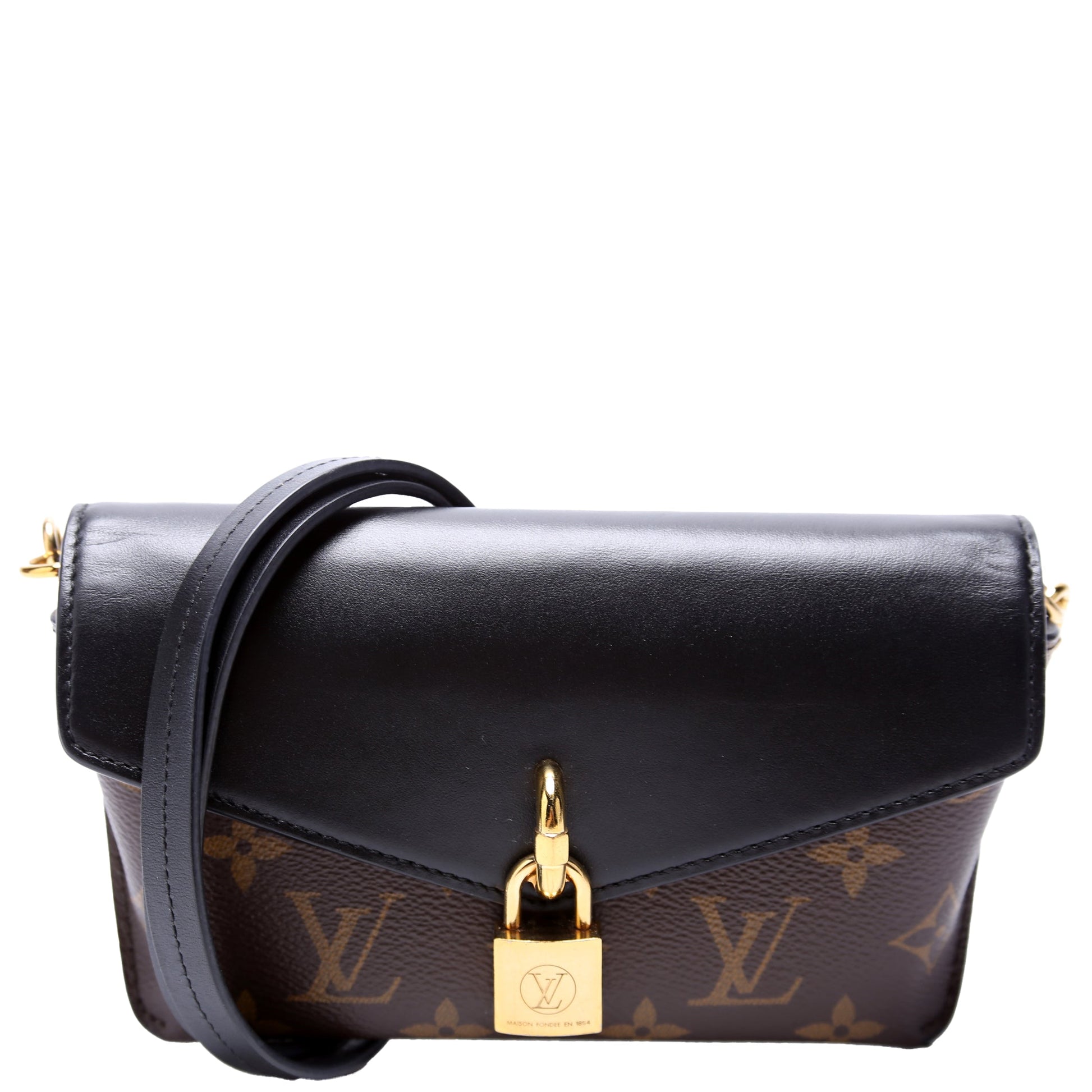 Louis Vuitton Padlock on Monogram Handbag Monogram 4
