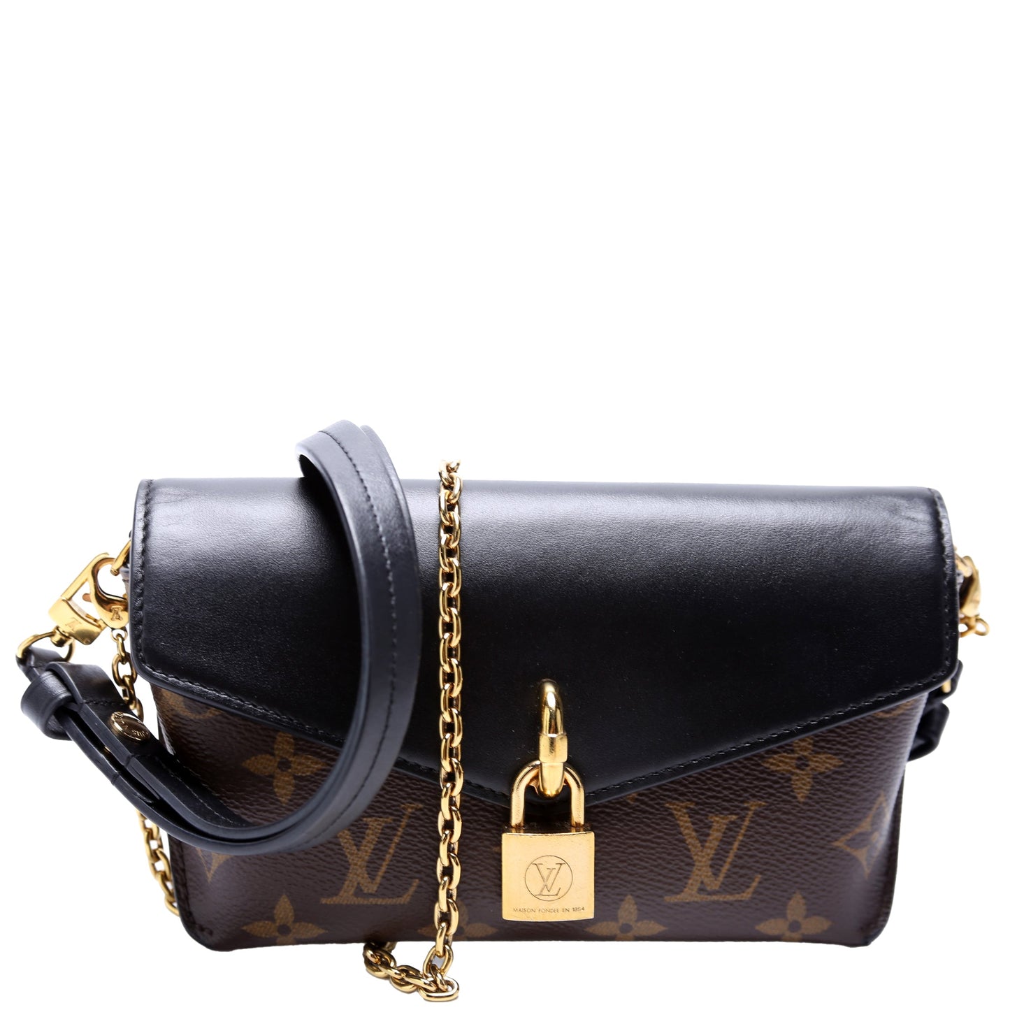 Louis Vuitton Padlock on Monogram Handbag Monogram 4
