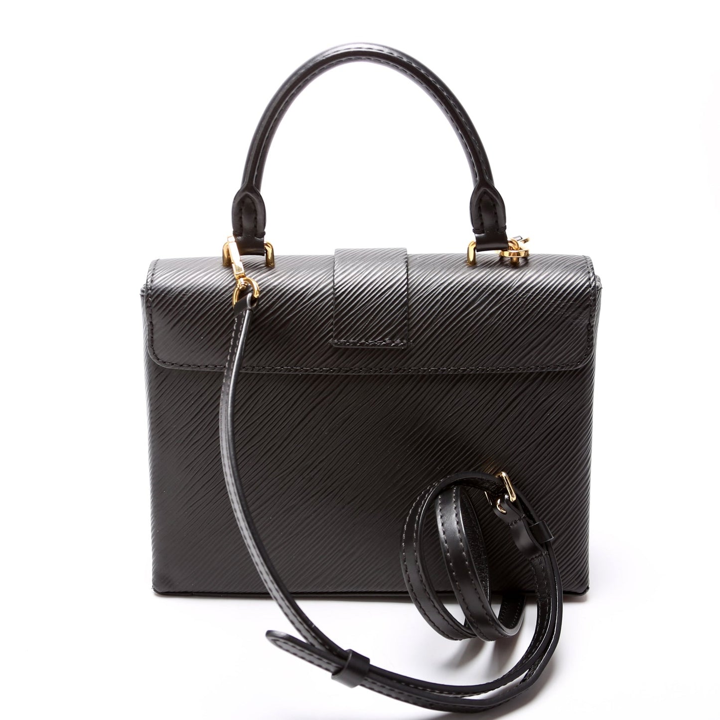 Louis Vuitton Lockey BB Epi Black Handbag