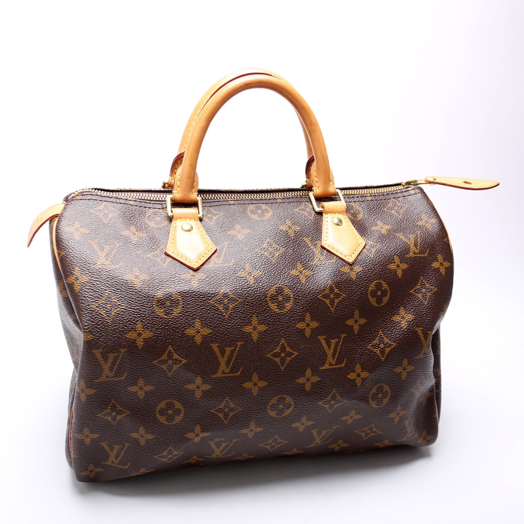 Louis Vuitton Speedy 30 Monogram Handbag Monogram 74