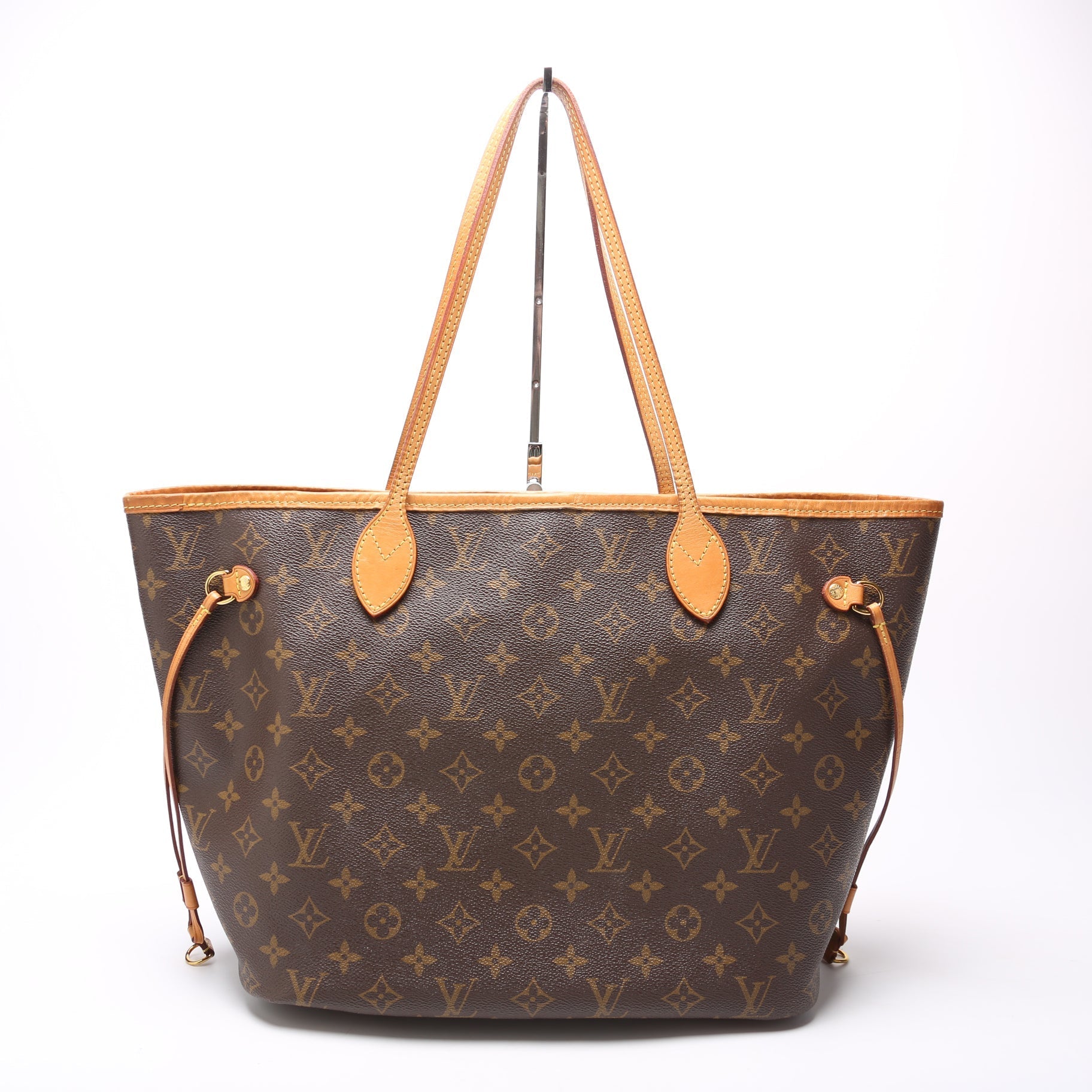 Louis Vuitton Neverfull MM Monogram Pink Tote Bag