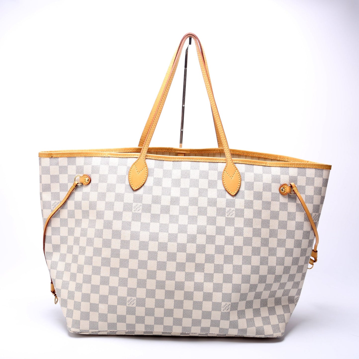 Louis Vuitton Neverfull W GM Azur Damier Wallet Case Azur 5