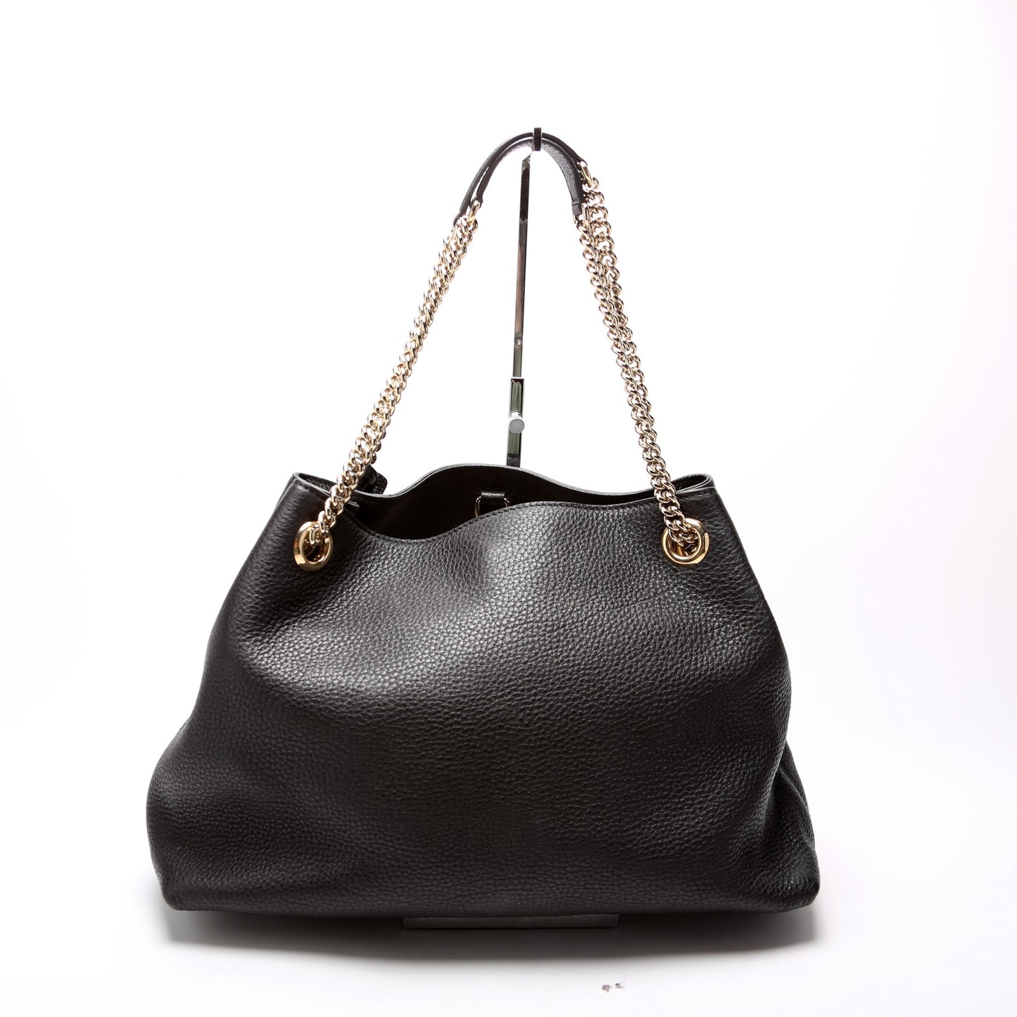 Gucci Soho Newer Black Chain Tote Bag