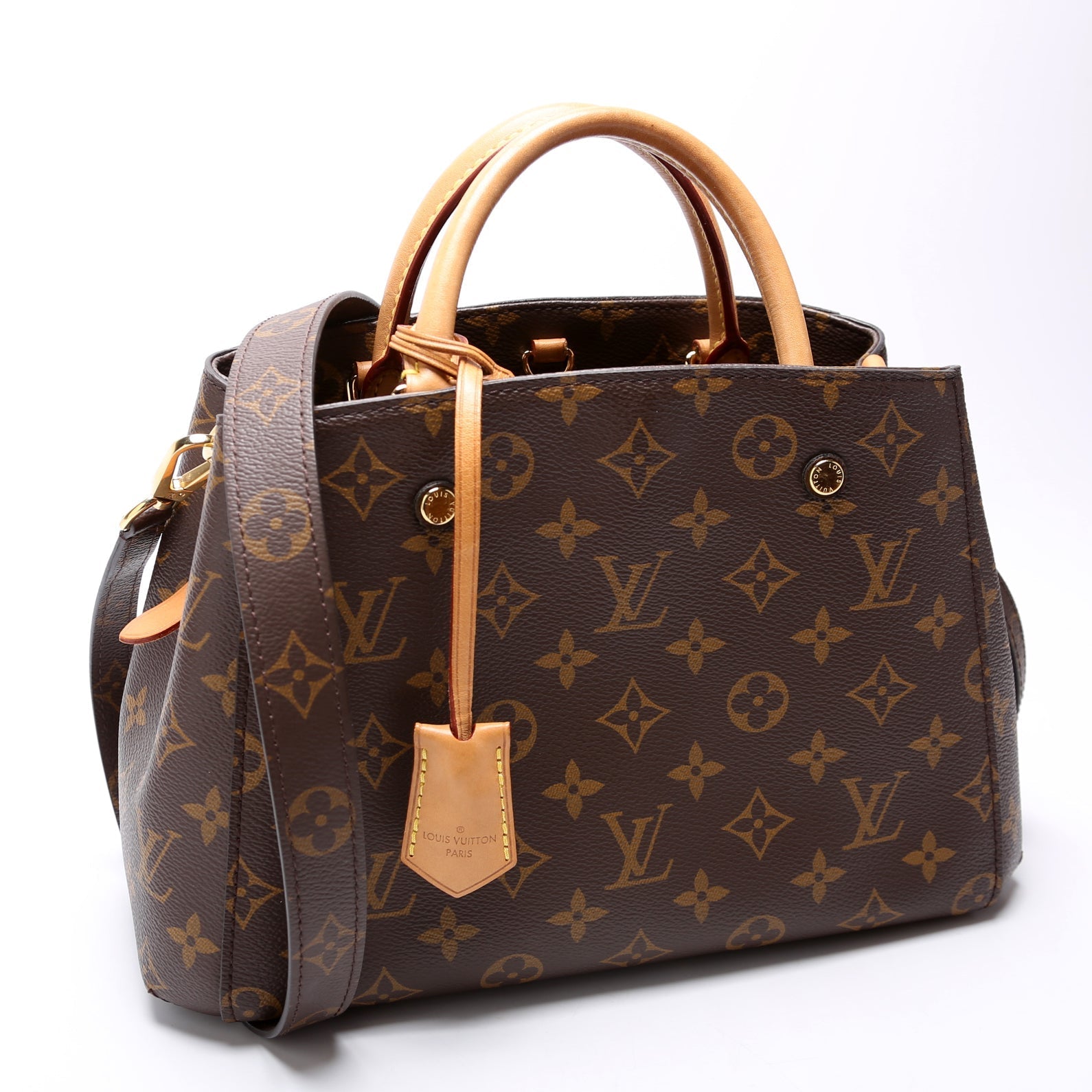Louis Vuitton ON HOLD Montaigne BB Monogram Handbag