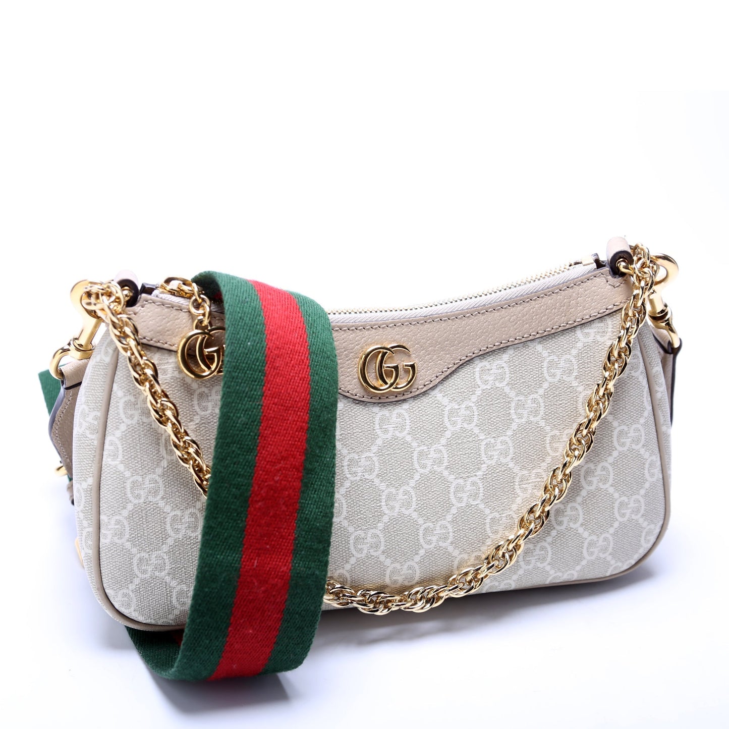 Gucci Supreme Handbeige Bag Small Travel Bag