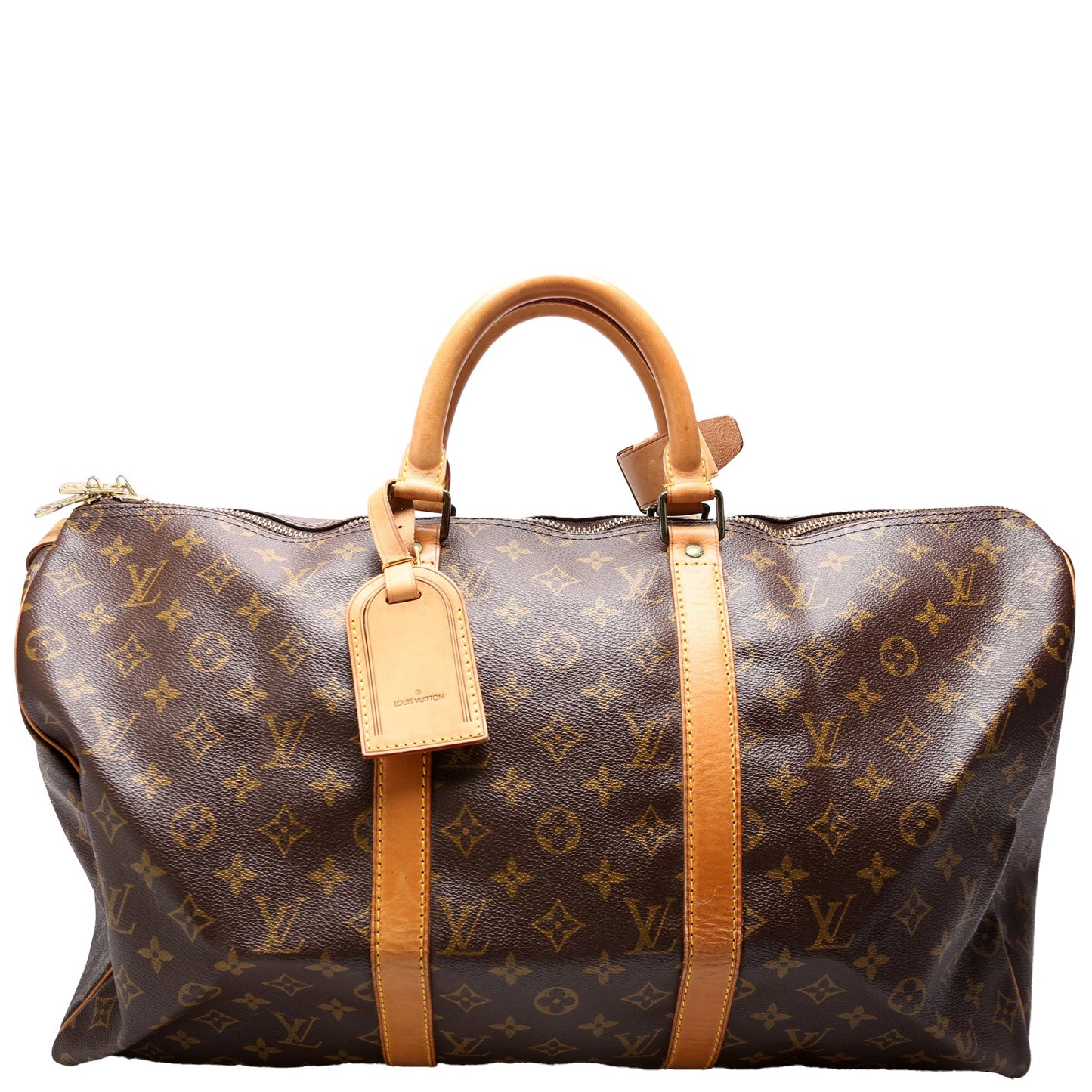 Louis Vuitton Keepall 50 Monogram Travel Bag Monogram 17