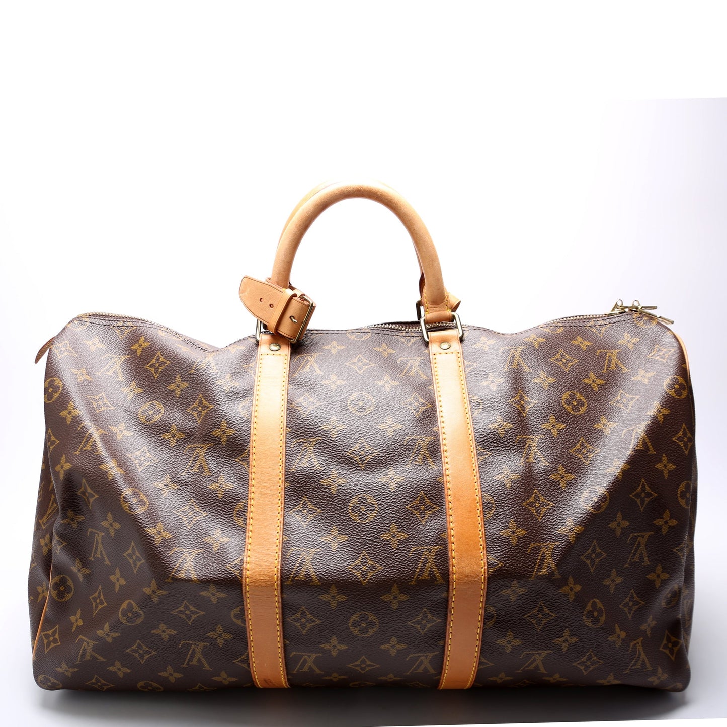 Louis Vuitton Keepall 50 Monogram Travel Bag Monogram 17