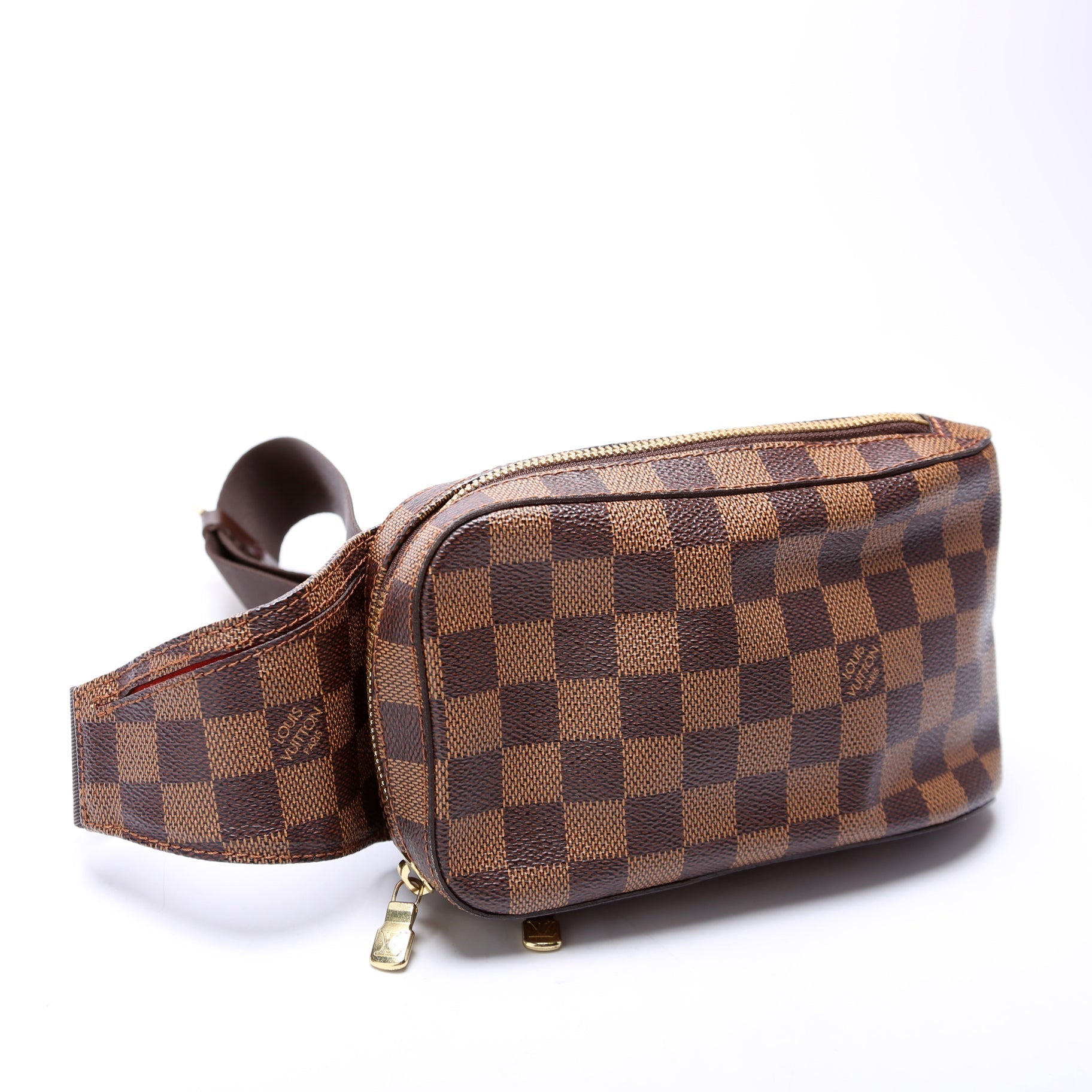 Louis Vuitton Geronimos Ebene Damier Handbag Ebene 29