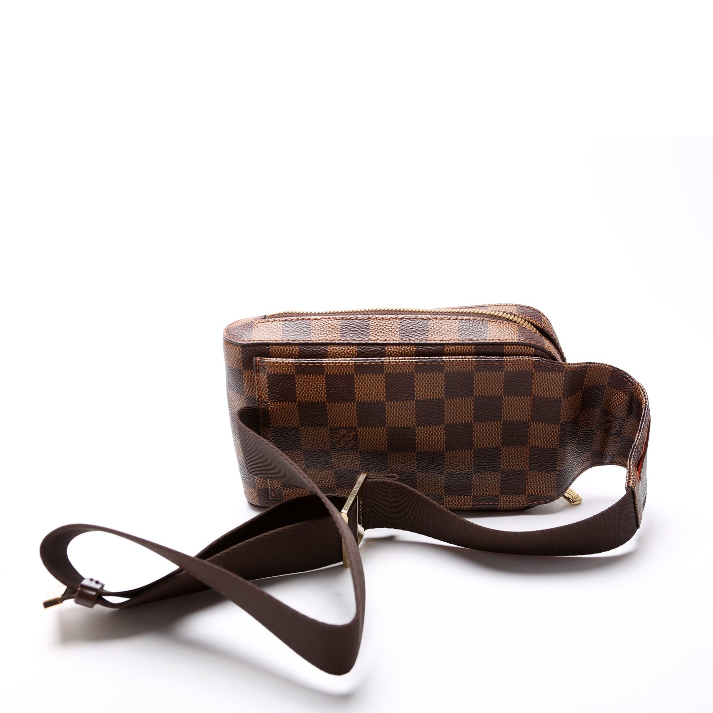 Louis Vuitton Geronimos Ebene Damier Handbag Ebene 29