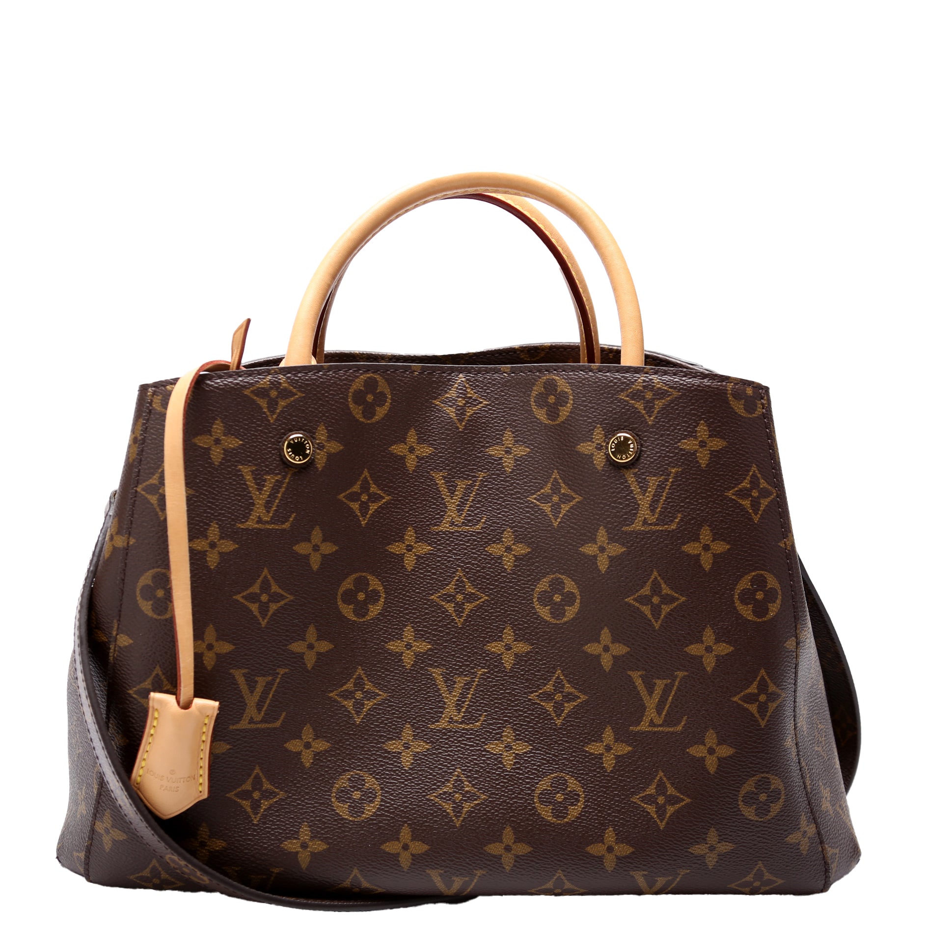 Louis Vuitton Montaigne MM Monogram Handbag Monogram 10