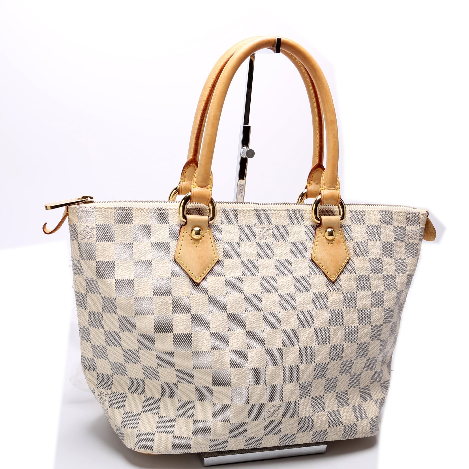 Louis Vuitton Saleya Azur PM Damier Handbag Azur 7