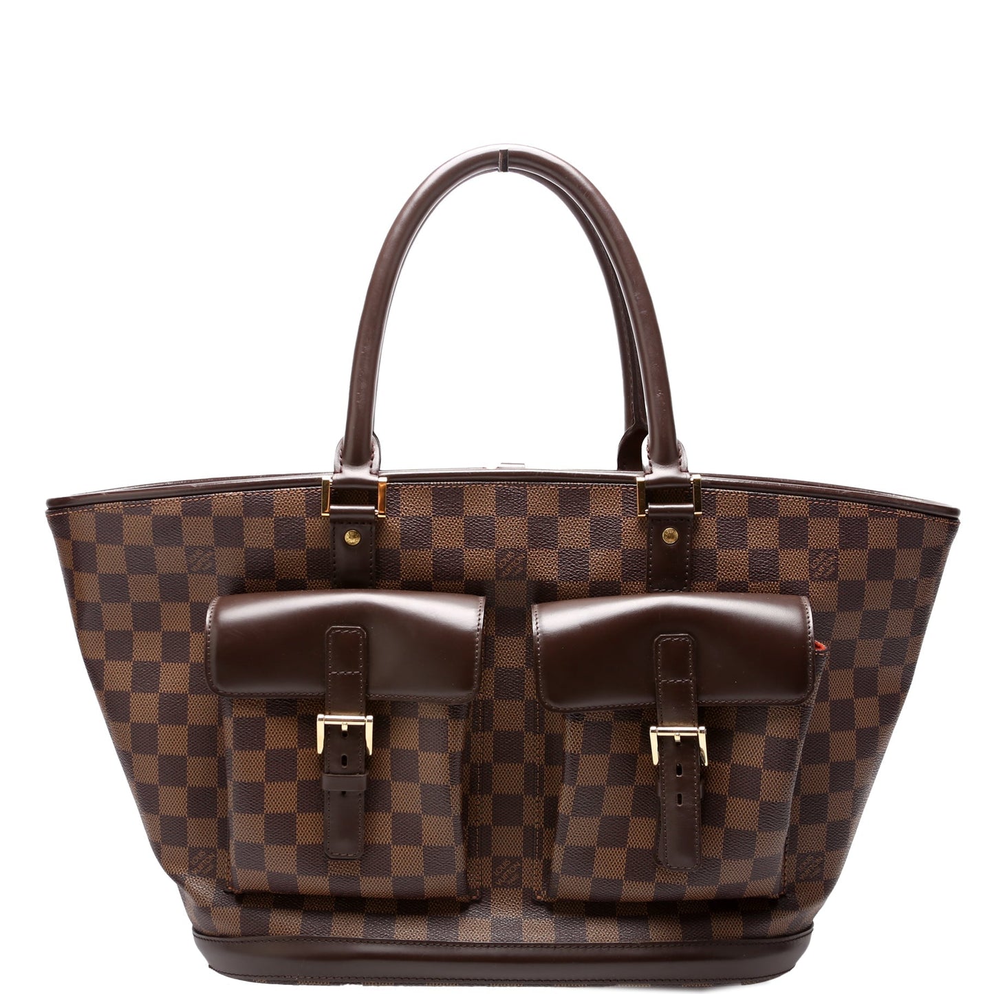 Louis Vuitton Manosque GM Ebene Damier Handbag Ebene 4
