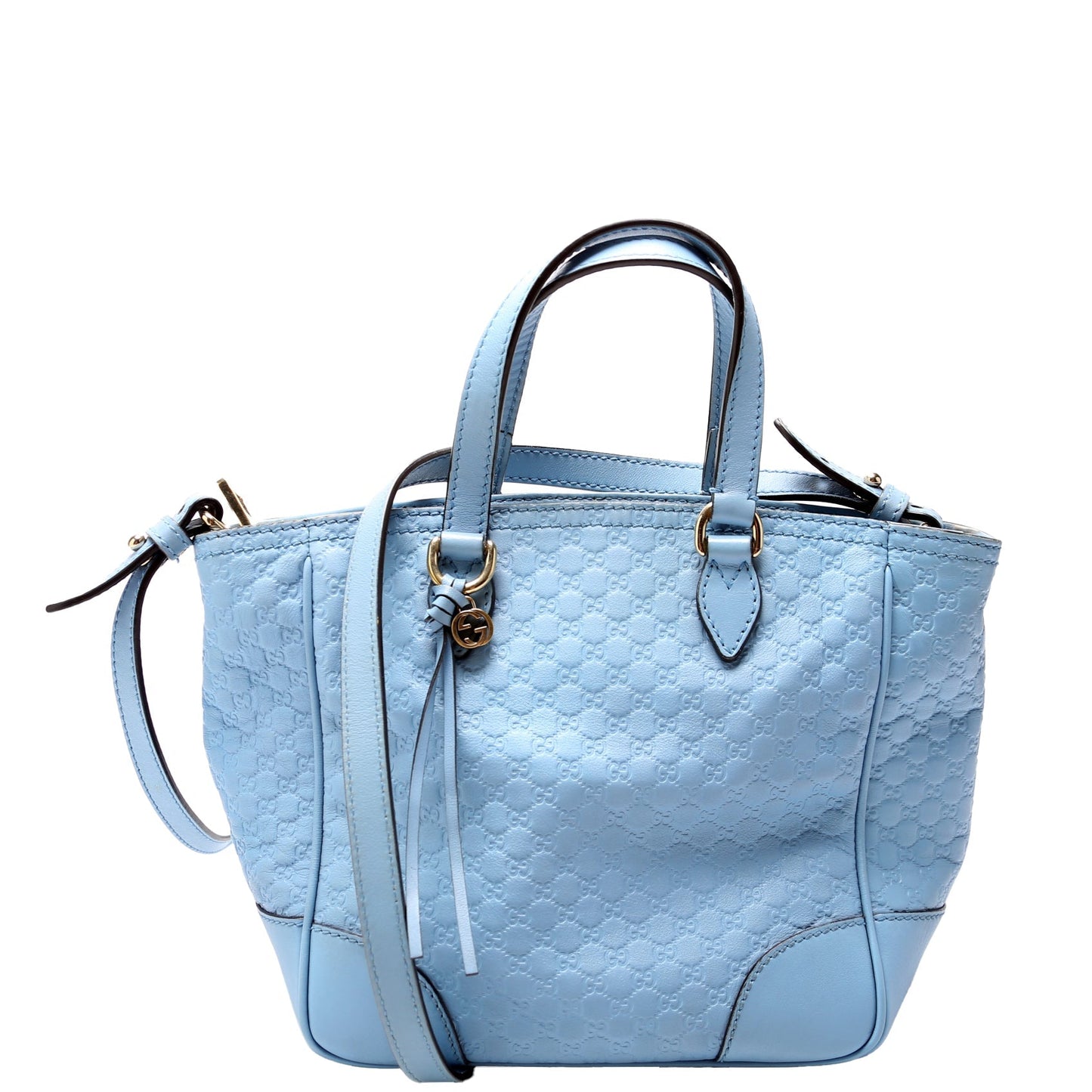 Gucci Micro Bree Blue Small Tote Bag