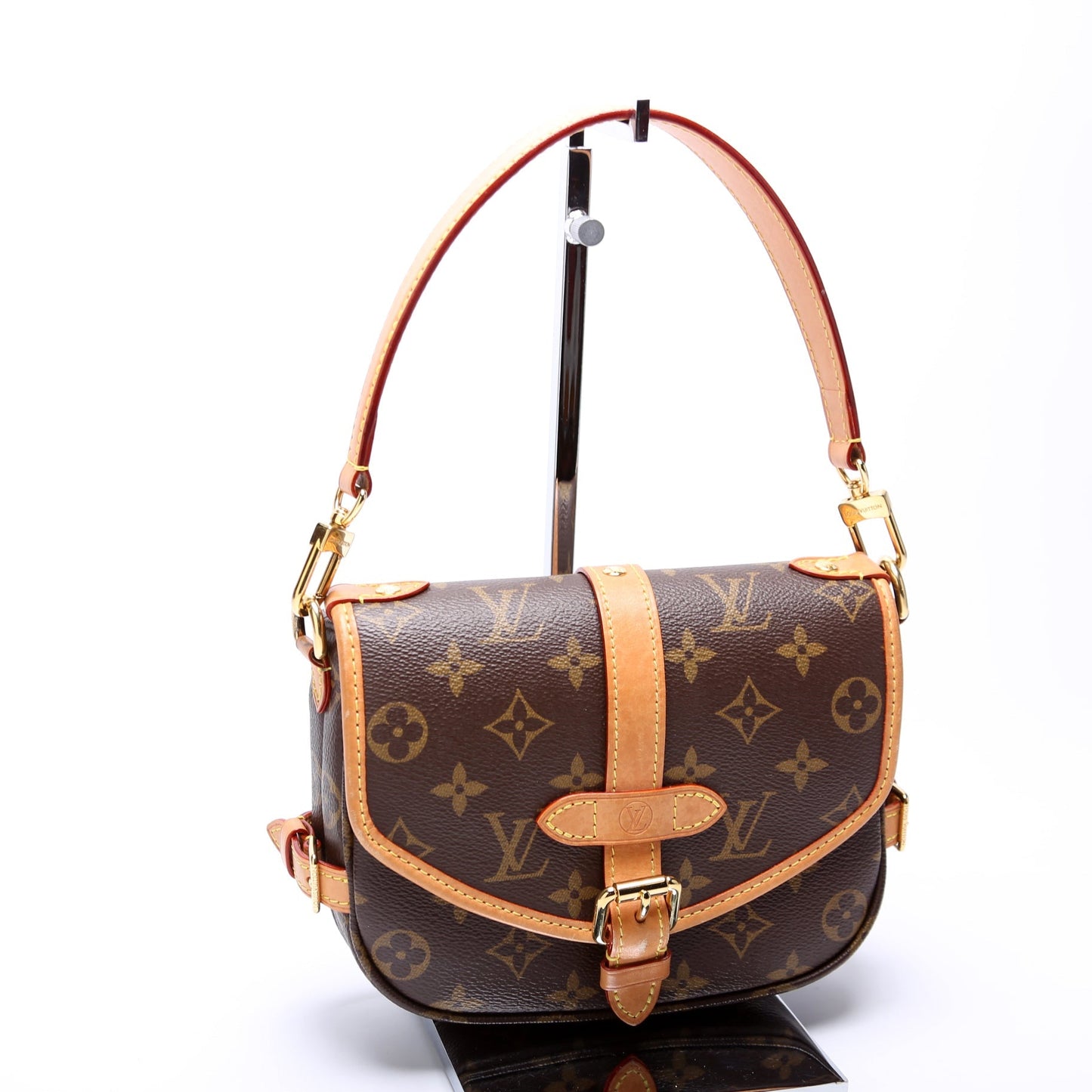 Louis Vuitton Saumur BB Monogram Handbag