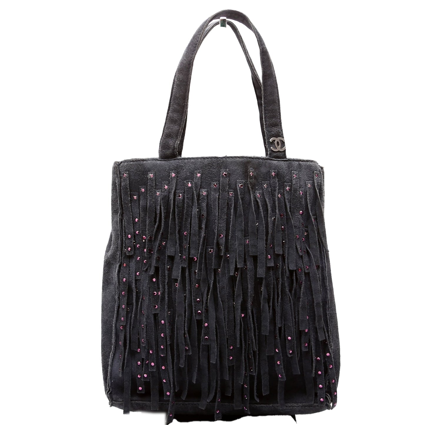 Chanel CC Suede Fringe 6m Jewelry