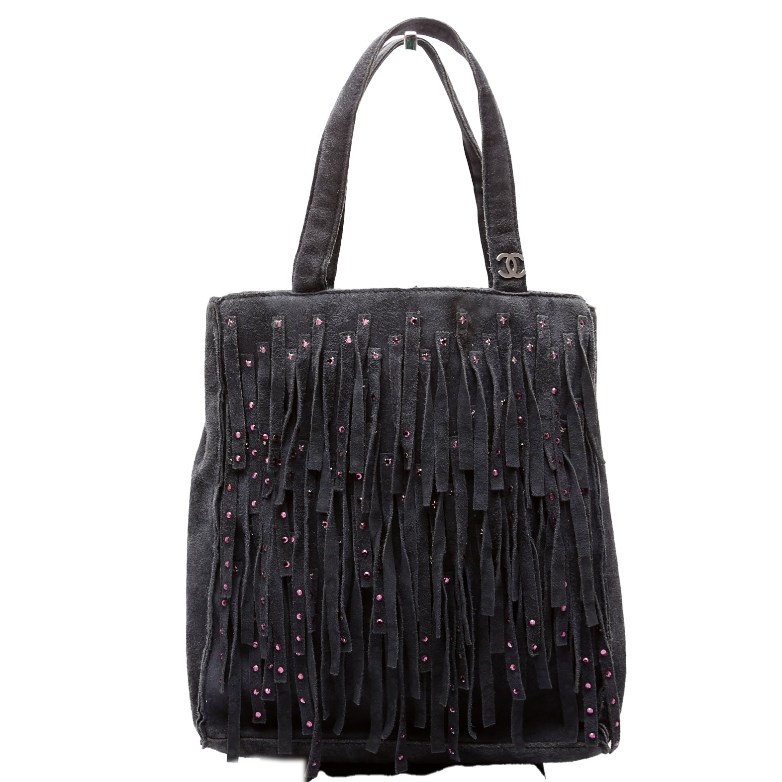 Chanel CC Suede Fringe 6m Jewelry