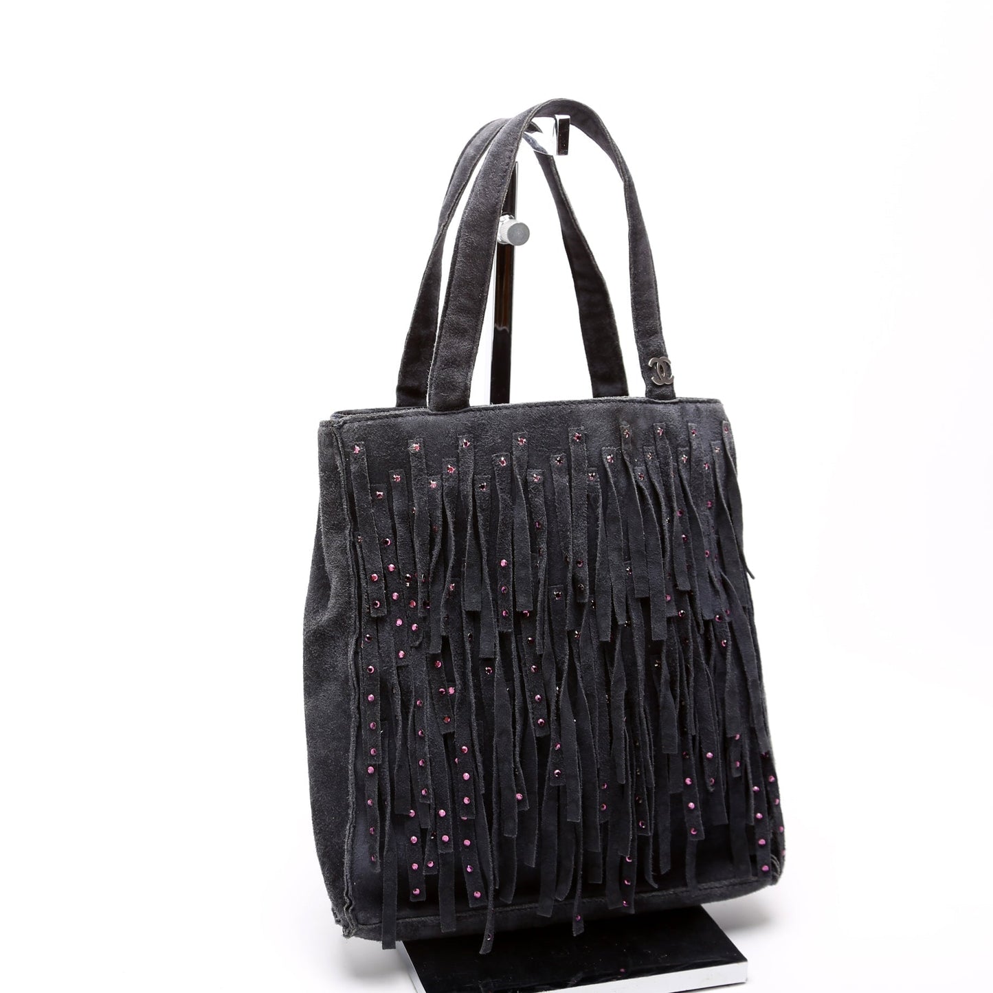 Chanel CC Suede Fringe 6m Jewelry