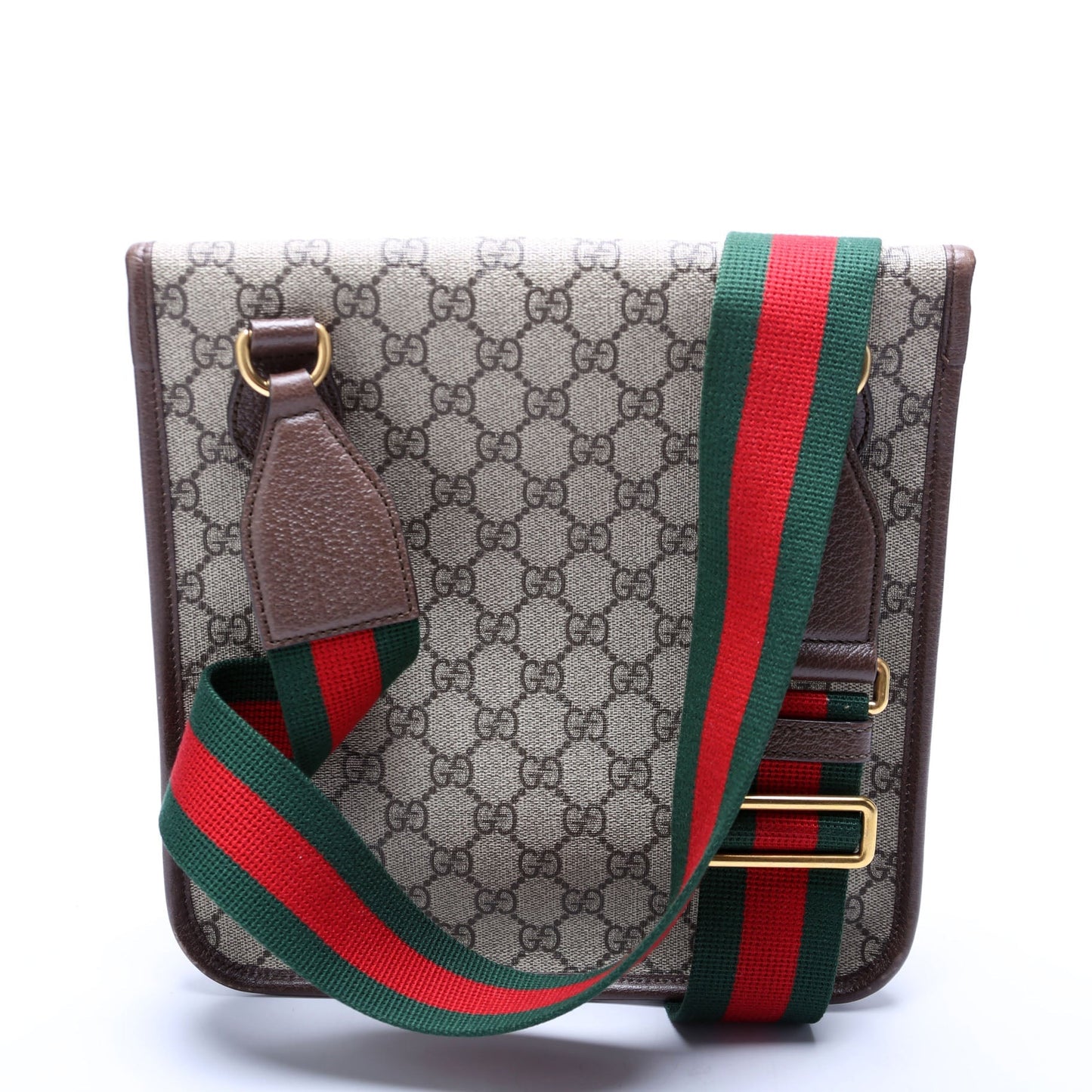 Gucci GG Supreme Neo Messenger Brown Travel Bag