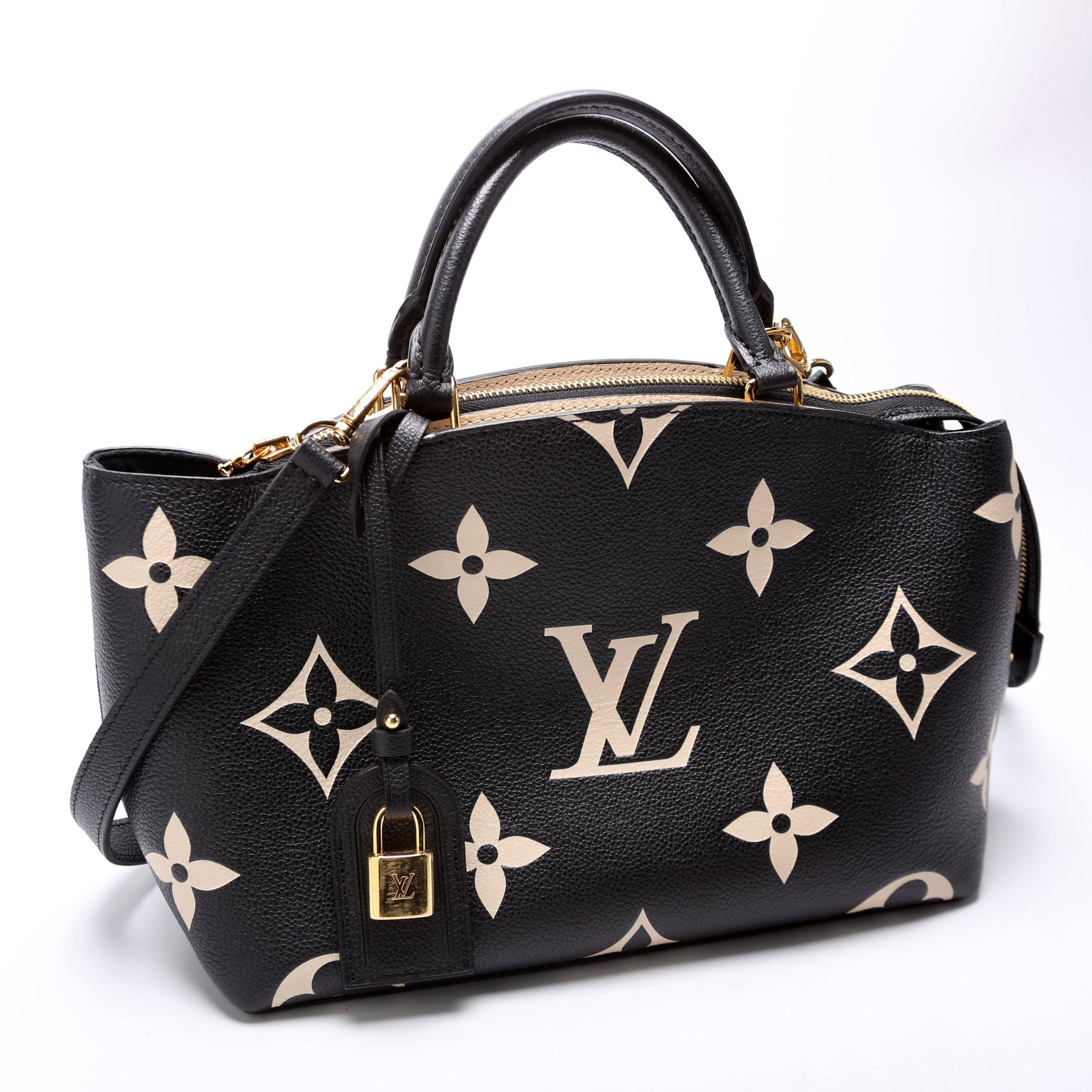 Louis Vuitton Petit Palais Empriente Bicolor Handbag