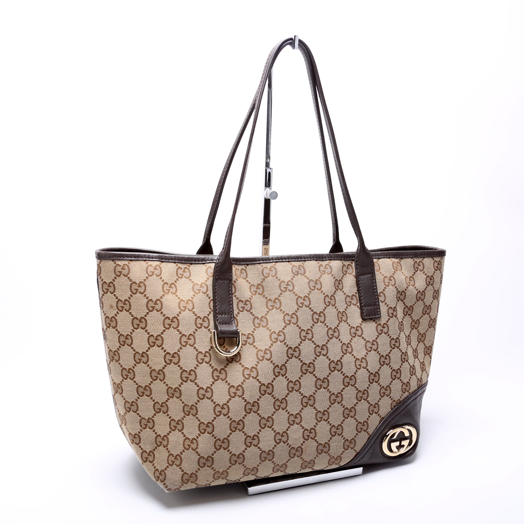 Gucci Britt Brown Small Shoulder Bag