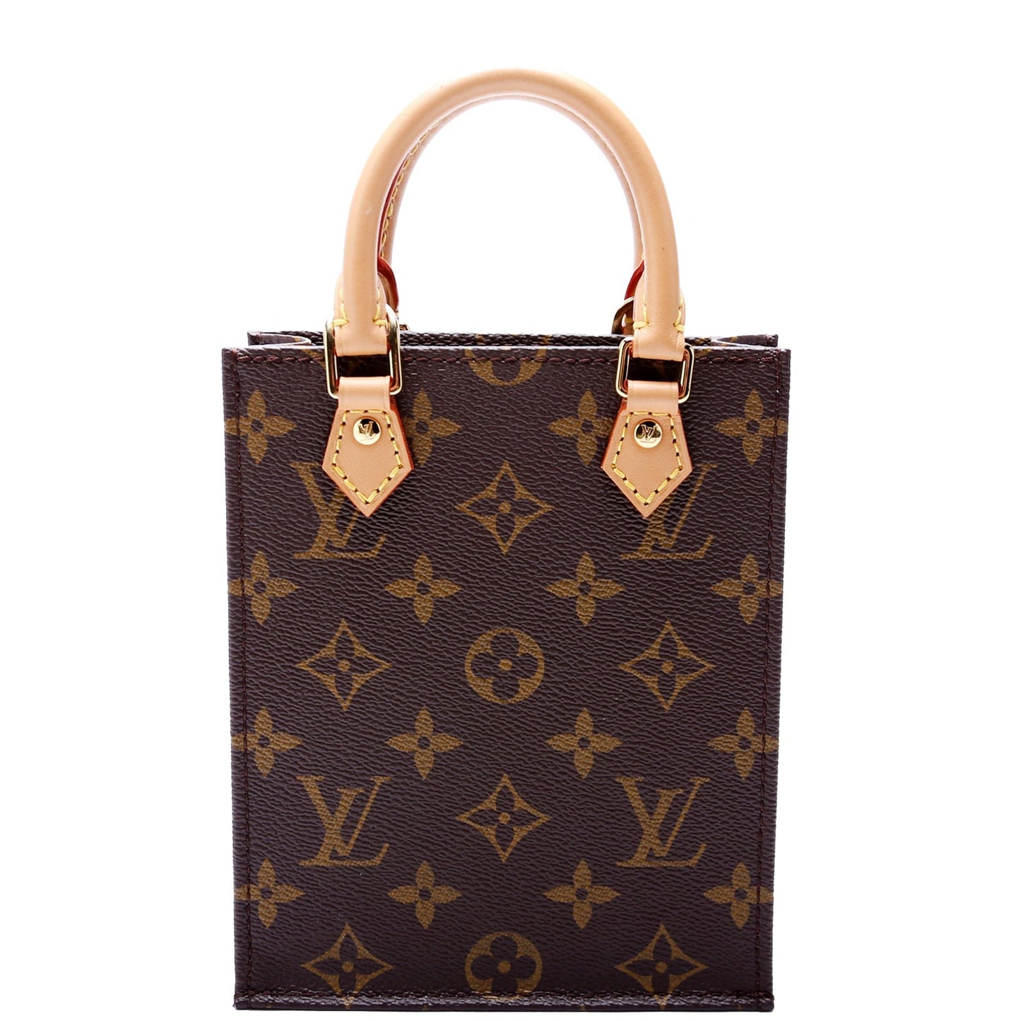 Louis Vuitton Petit Sac Plat Monogram Handbag Monogram 1