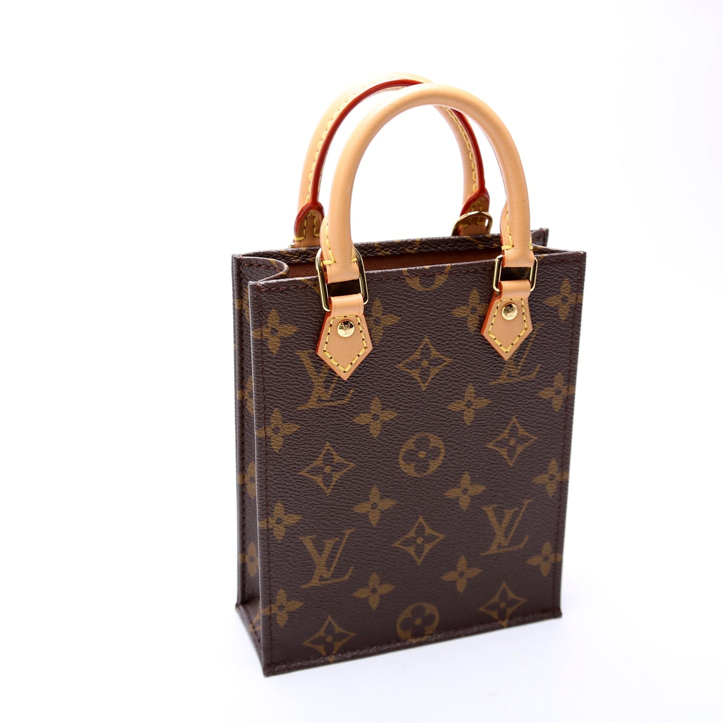 Louis Vuitton Petit Sac Plat Monogram Handbag Monogram 1