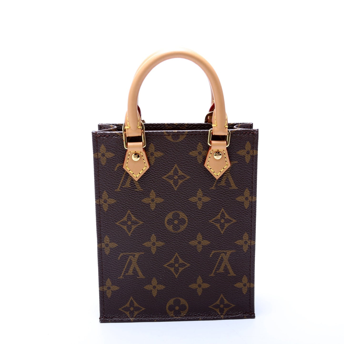 Louis Vuitton Petit Sac Plat Monogram Handbag Monogram 1