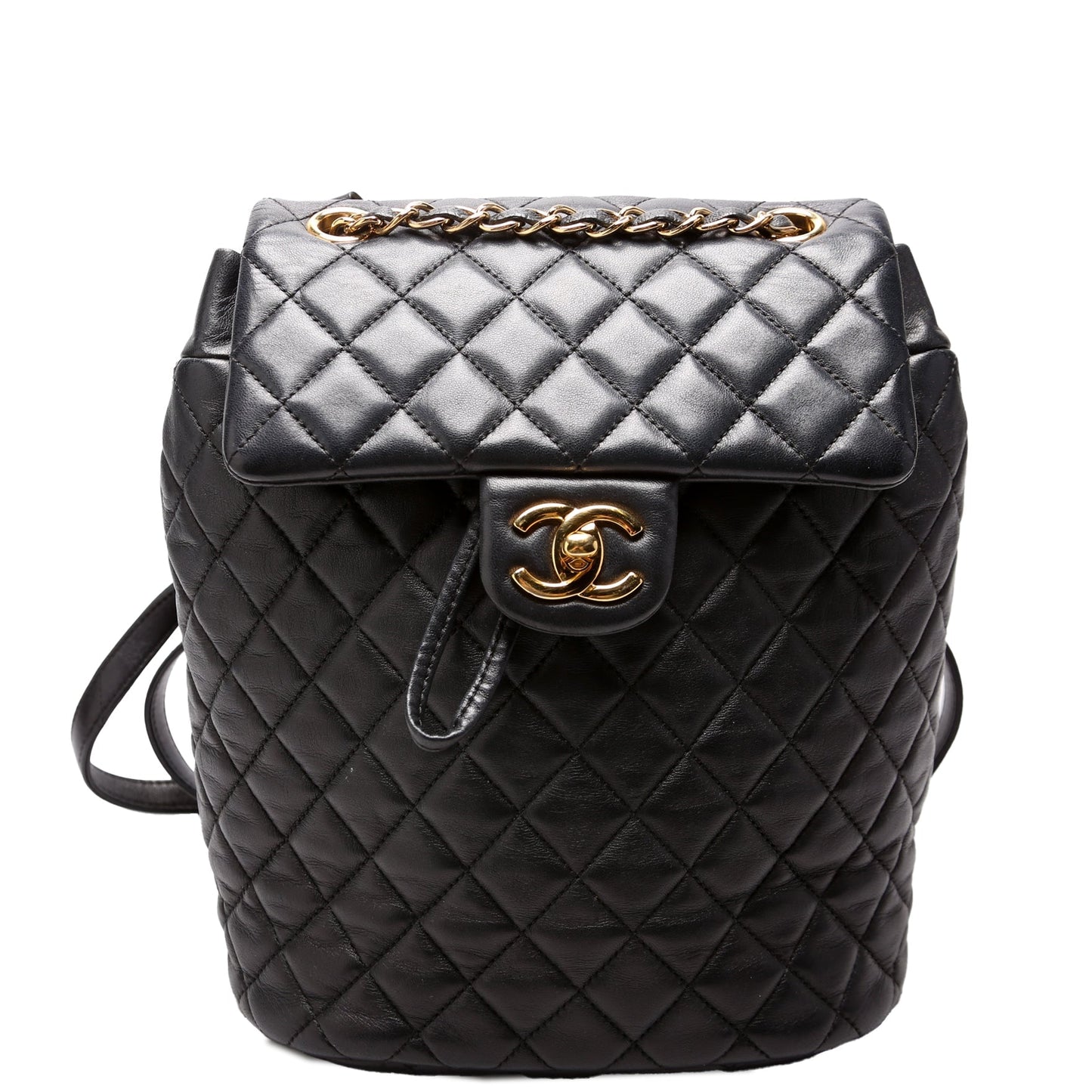 Chanel Urban Spirit Backpack Lambskin Black Small