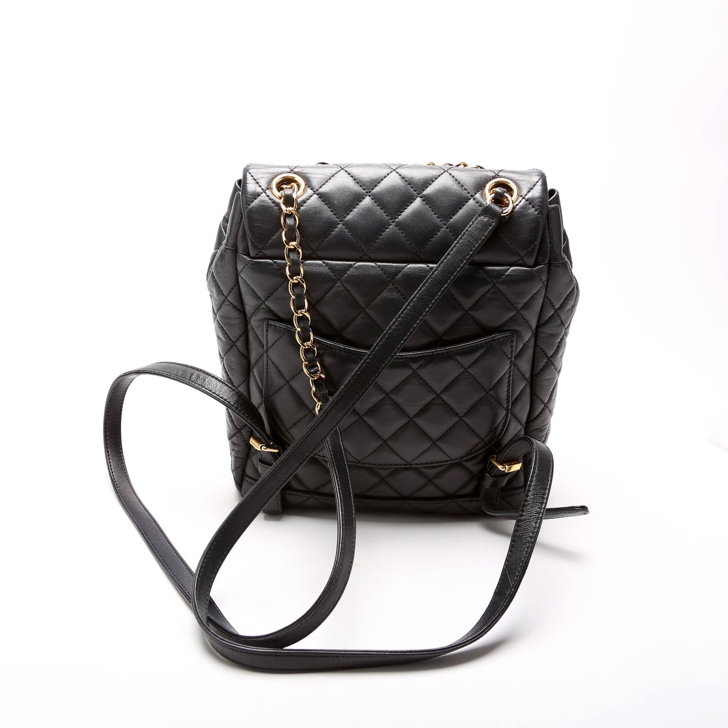 Chanel Urban Spirit Backpack Lambskin Black Small