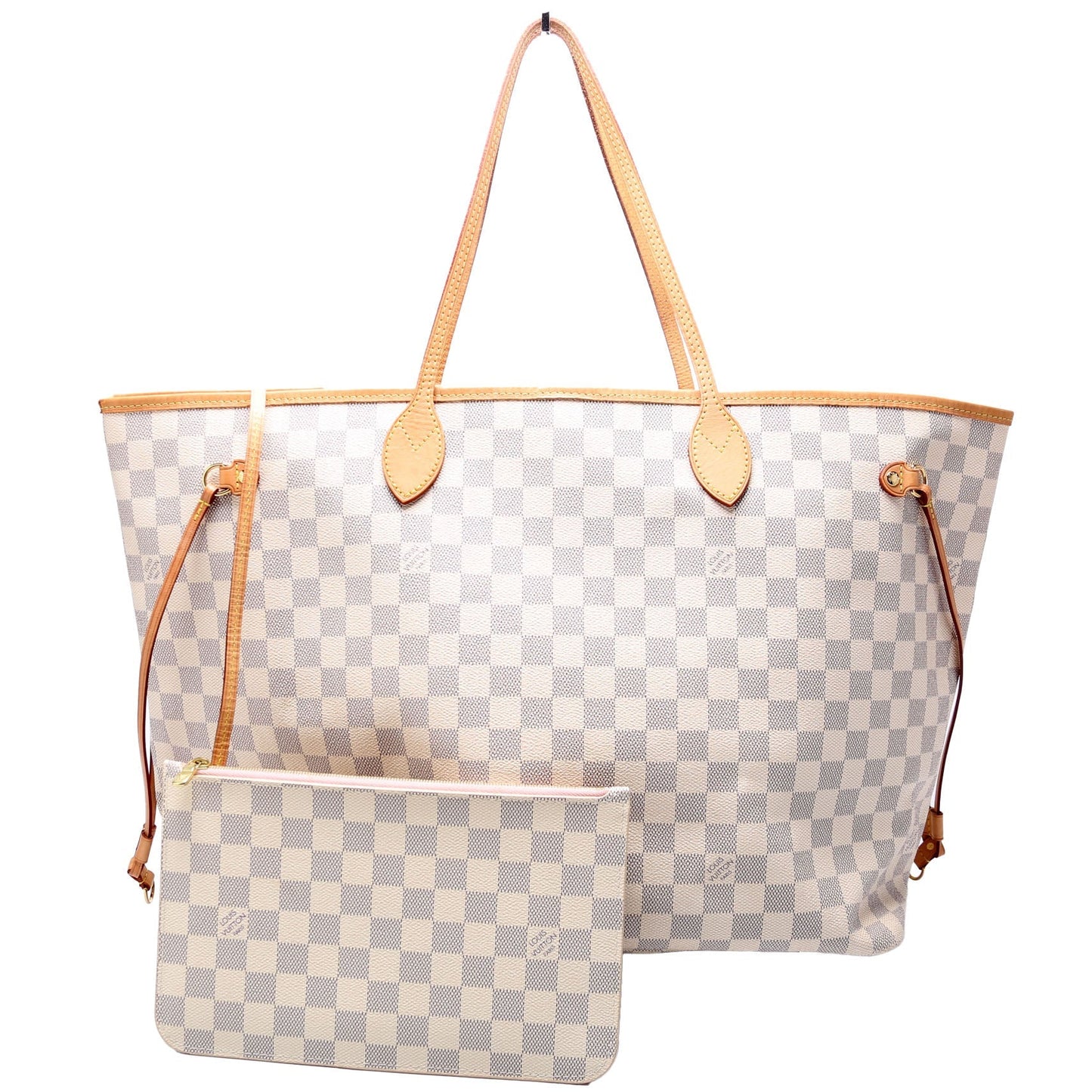 Louis Vuitton Neverfull GM Azur Damier Tote Bag Azur 8