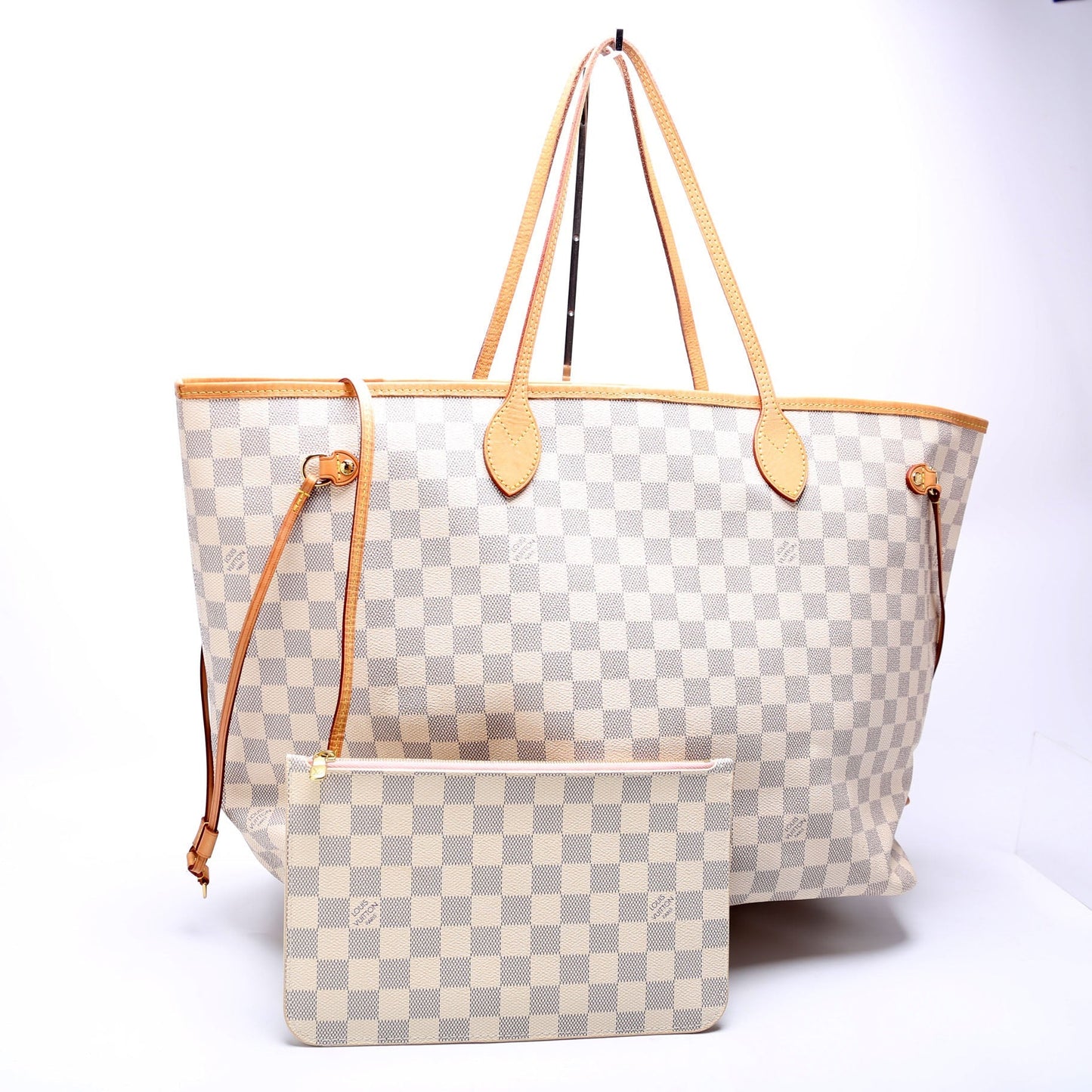 Louis Vuitton Neverfull GM Azur Damier Tote Bag Azur 8