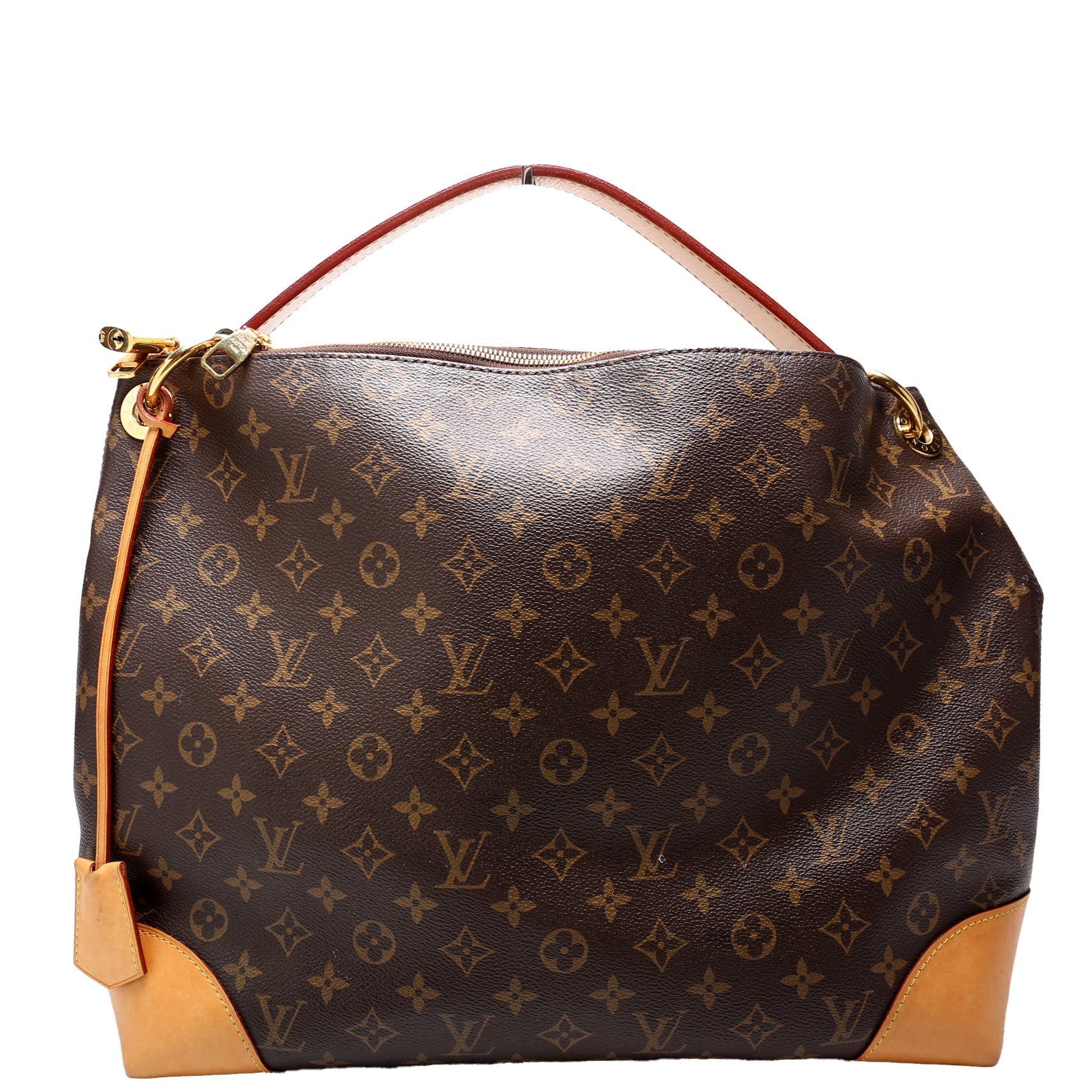 Louis Vuitton Berri MM Monogram Handbag Monogram 7