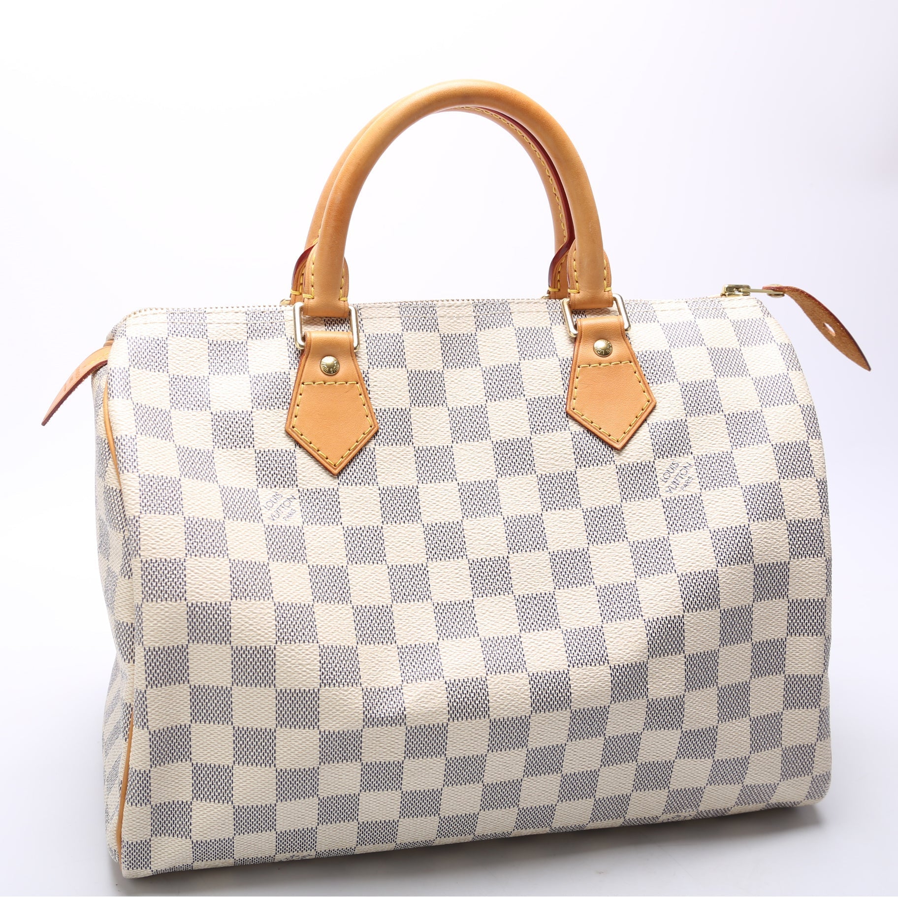Louis Vuitton Speedy 30 Azur Damier Handbag Azur 48
